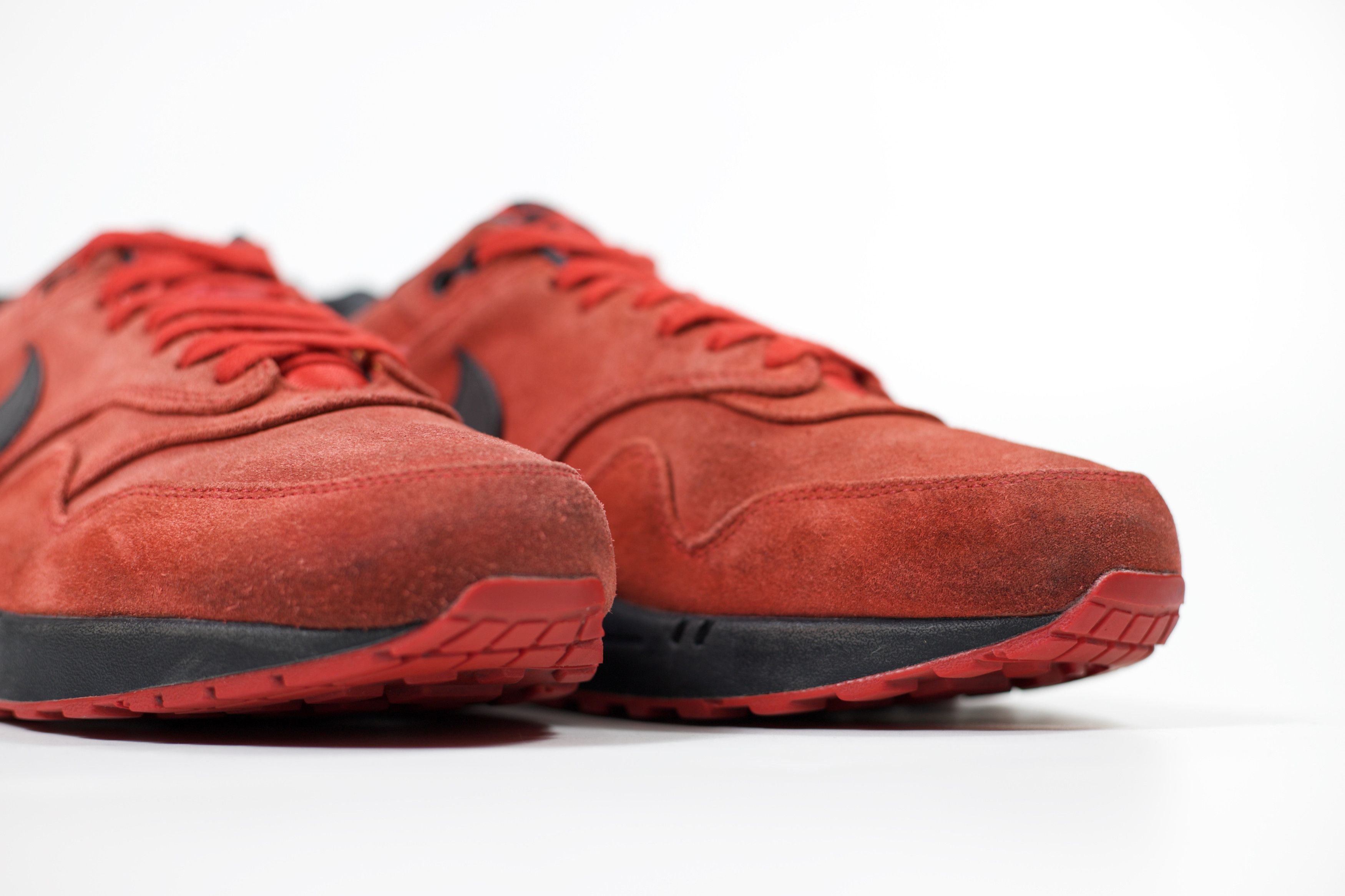 Nike 2012 Nike Air Max 1 Premium "Pimento" Size US 10 / EU 43 - 8 Thumbnail