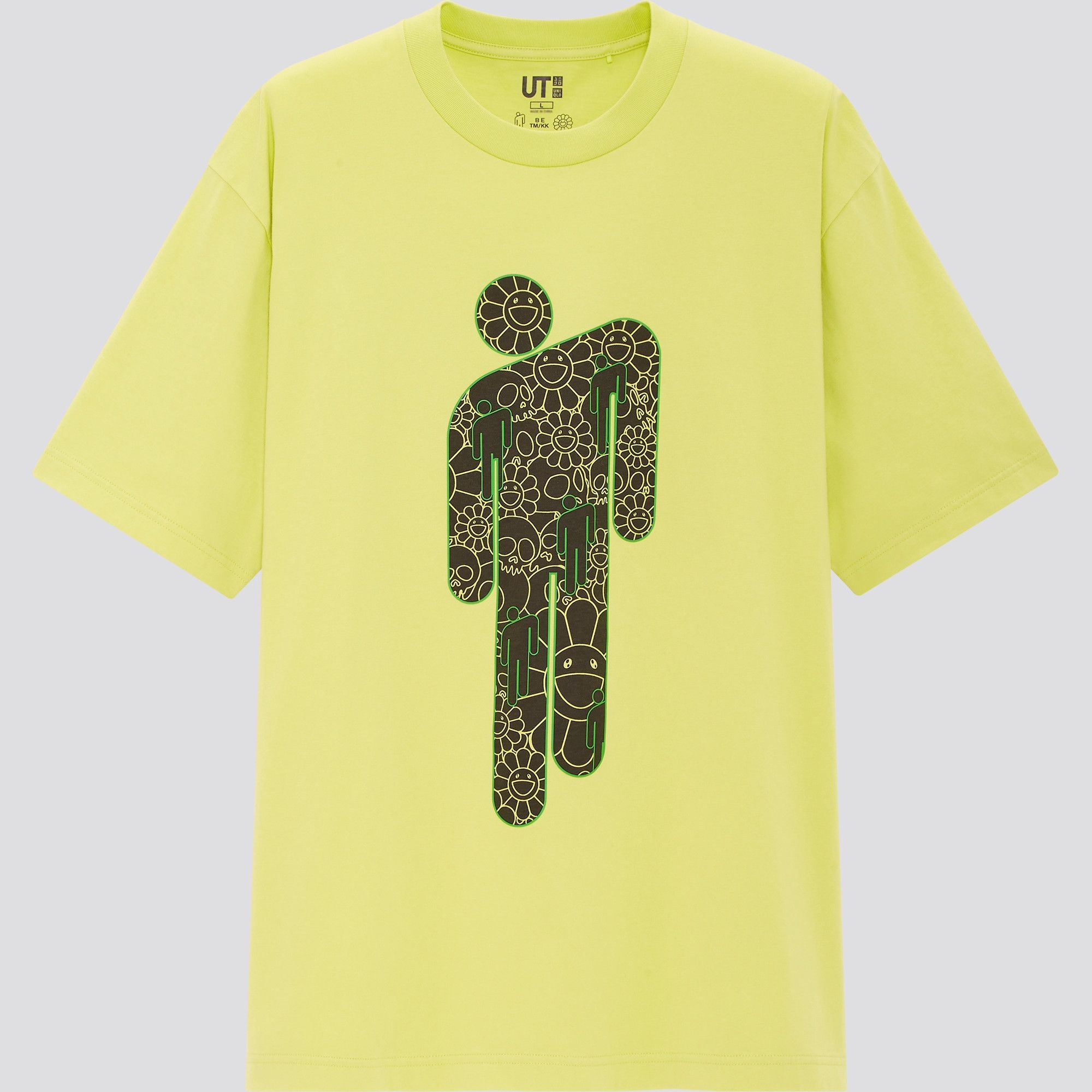Billie Eilish Uniqlo X BILLIE EILISH x TAKASHI MURAKAMI T-Shirt TEE Size US XL / EU 56 / 4 - 2 Thumbnail