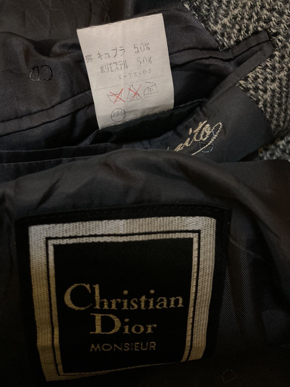 Christian Dior Monsieur CHRISTIAN DIOR MONSIEUR CHECKERED JACKET Size US L / EU 52-54 / 3 - 6 Thumbnail