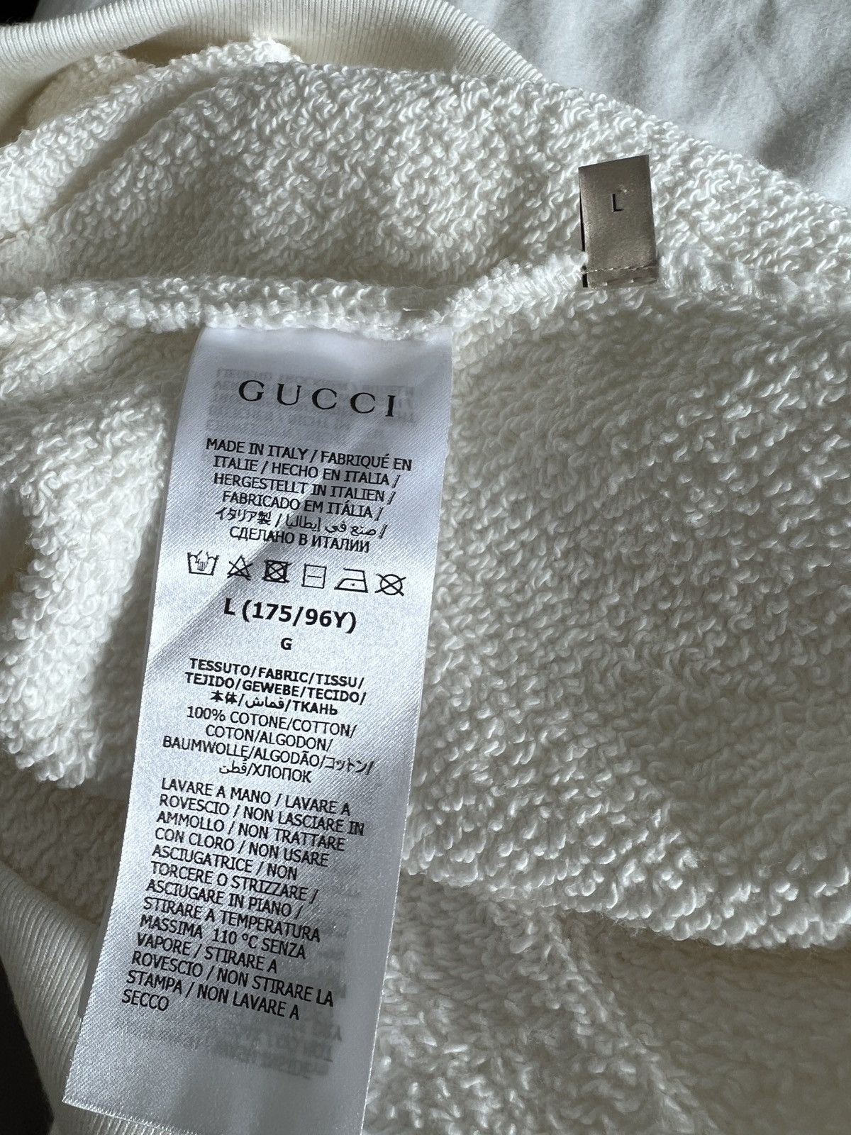 Gucci × The North Face Gucci X The North Face sweater , white, size L Size US L / EU 52-54 / 3 - 8 Thumbnail