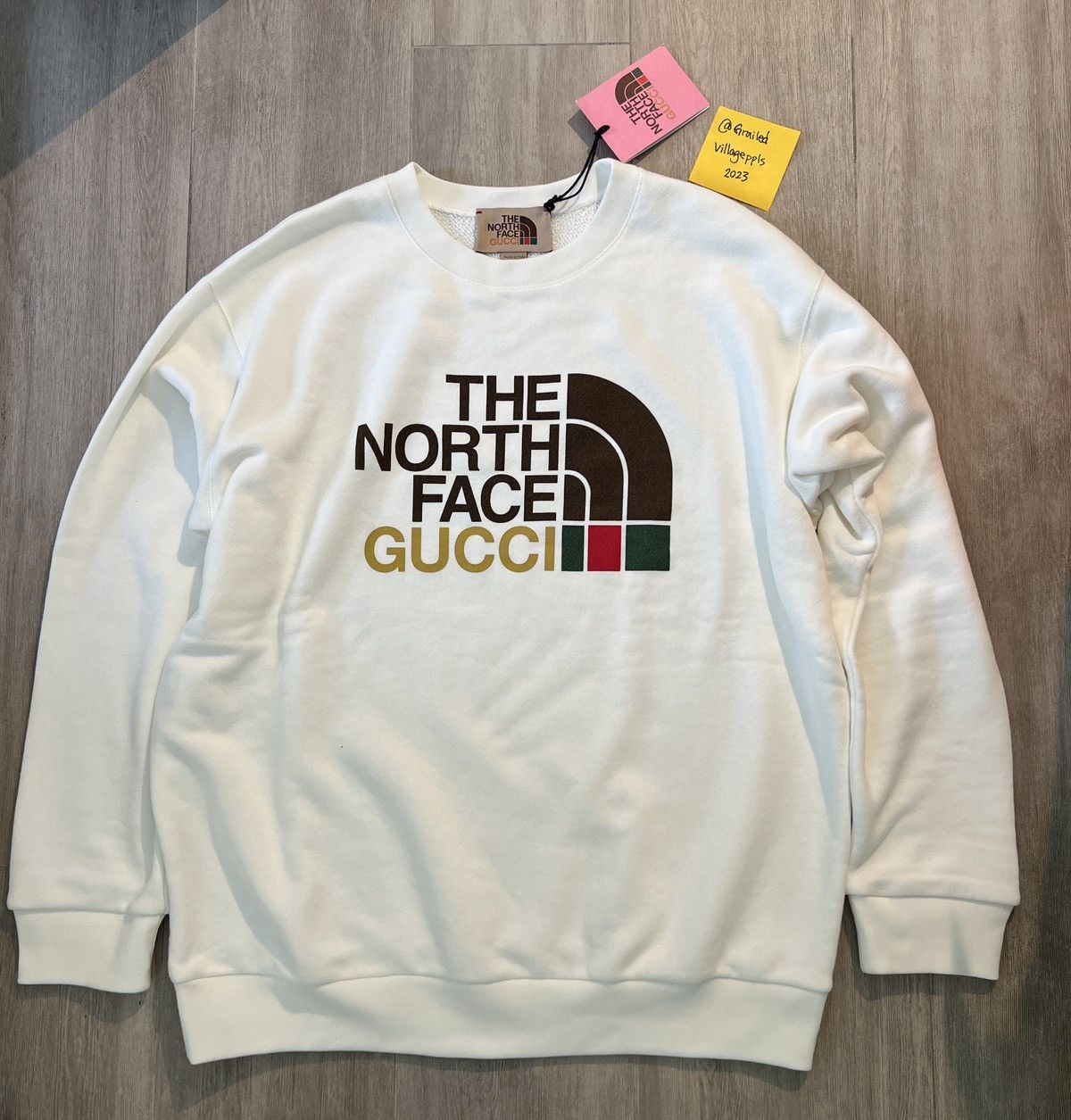 Gucci × The North Face Gucci X The North Face sweater , white, size L Size US L / EU 52-54 / 3 - 1 Thumbnail