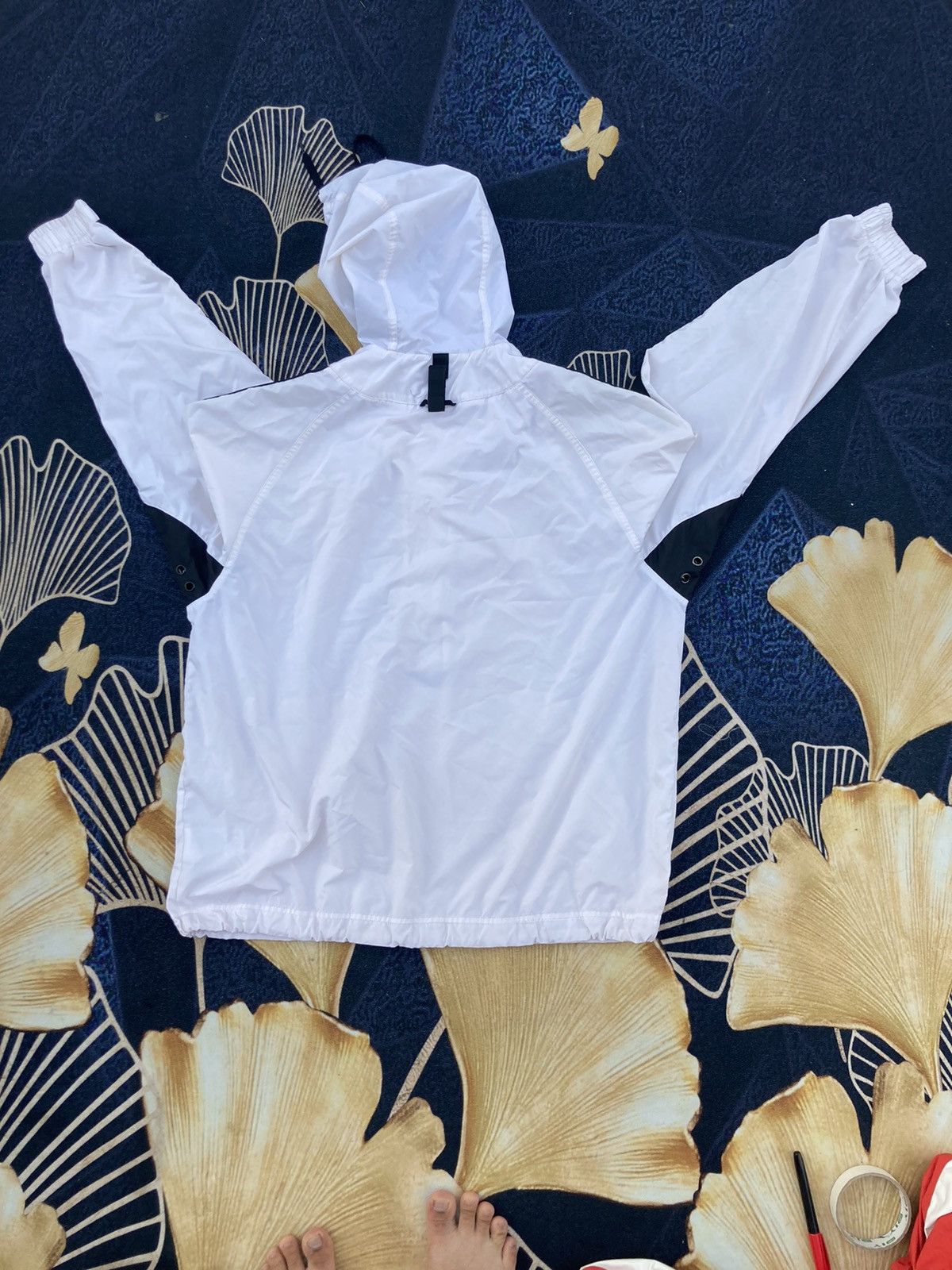 Nike × Vintage VINTAGE NIKE CENTER ANORAK Size US M / EU 48-50 / 2 - 2 Thumbnail