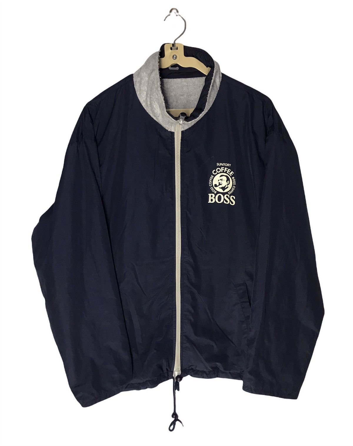 Japanese Brand Suntory coffee boss reversible zipper jacket Size US L / EU 52-54 / 3 - 1 Thumbnail
