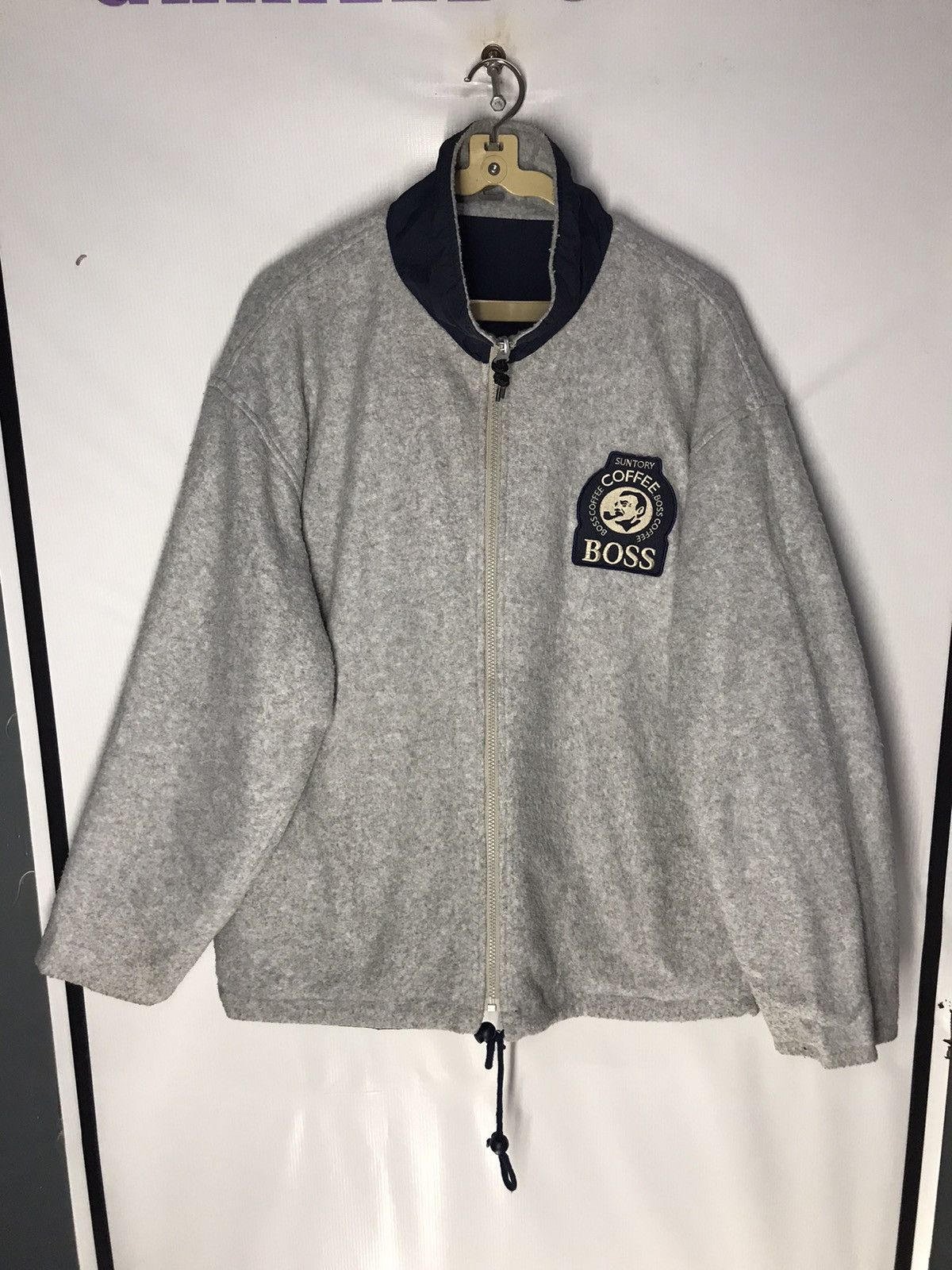 Japanese Brand Suntory coffee boss reversible zipper jacket Size US L / EU 52-54 / 3 - 8 Thumbnail