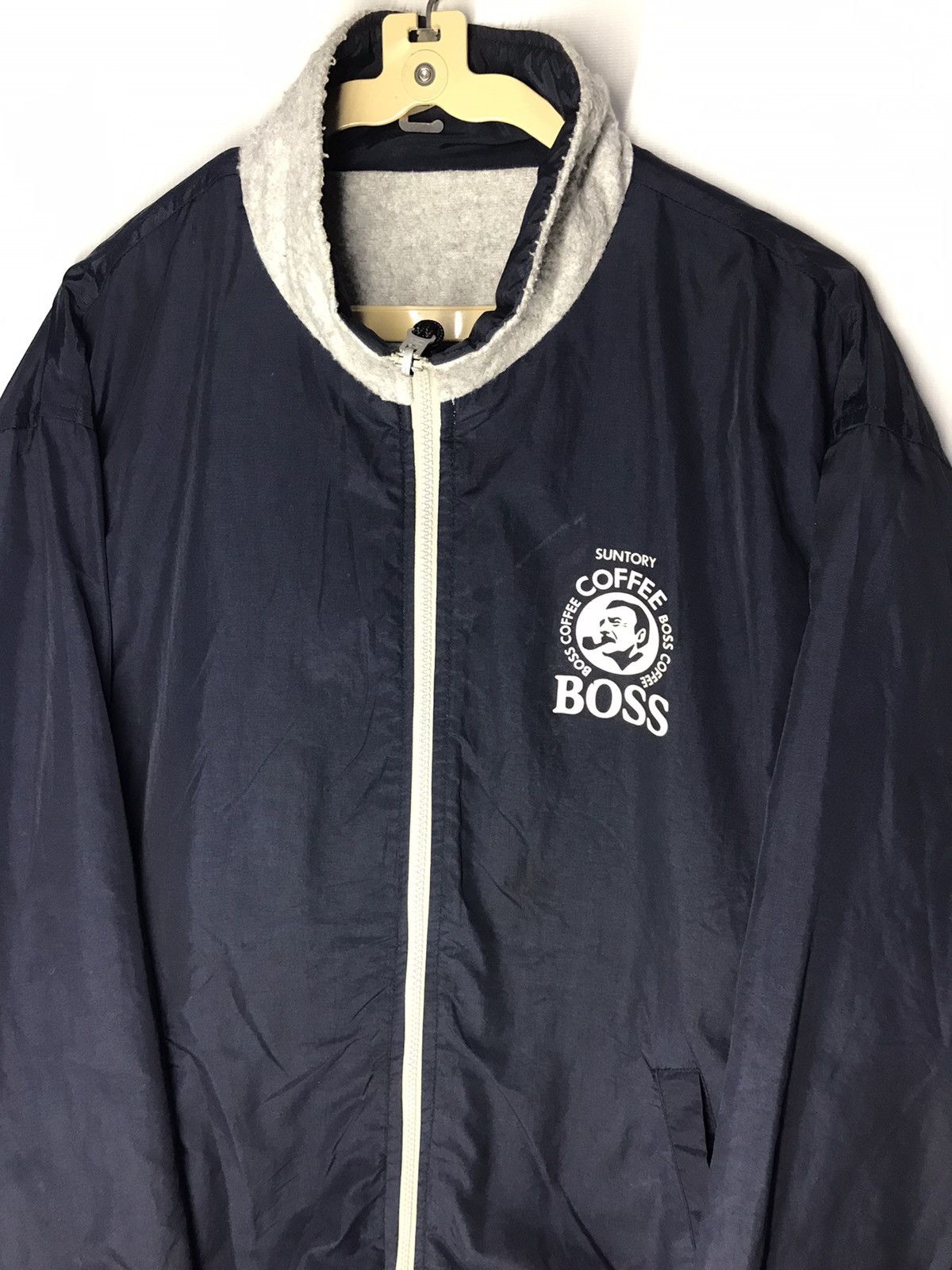 Japanese Brand Suntory coffee boss reversible zipper jacket Size US L / EU 52-54 / 3 - 7 Thumbnail
