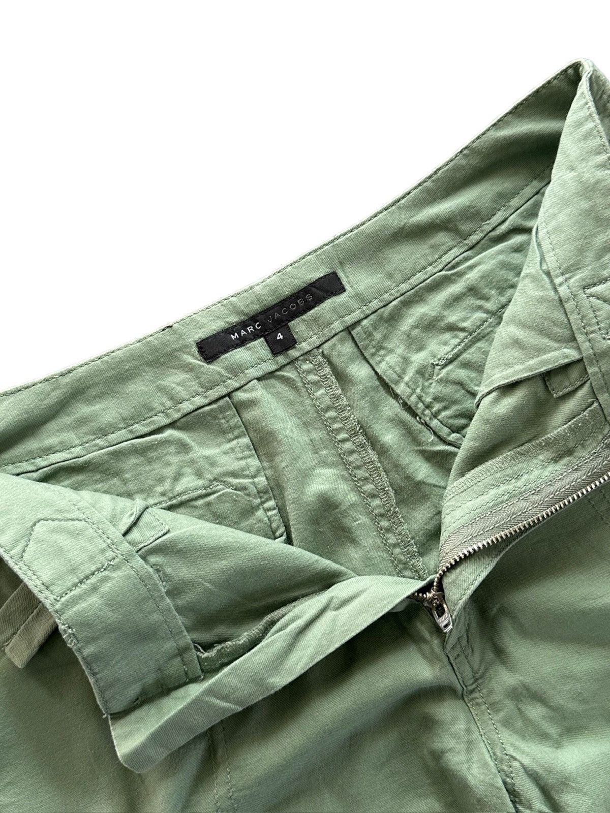 Marc Jacobs 2000's Marc Jacobs olive short pant Size US 31 - 5 Thumbnail