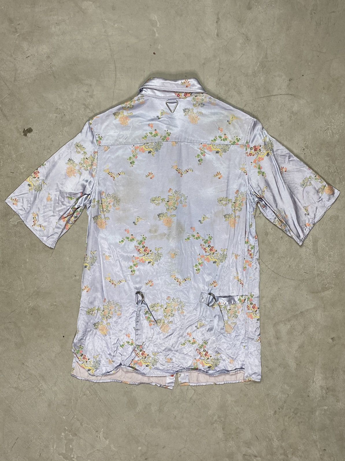 HOMME BOY CO. Homme Boy Co. Silky Japanese Floral Button Up Size US M / EU 48-50 / 2 - 2 Thumbnail