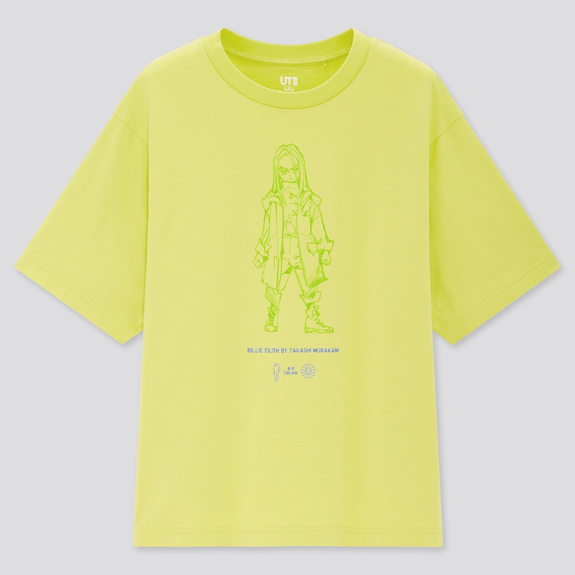 Billie Eilish WOMEN Uniqlo X BILLIE EILISH x TAKASHI MURAKAMI T-Shirt TEE Size XL / US 12-14 / IT 48-50 - 2 Thumbnail