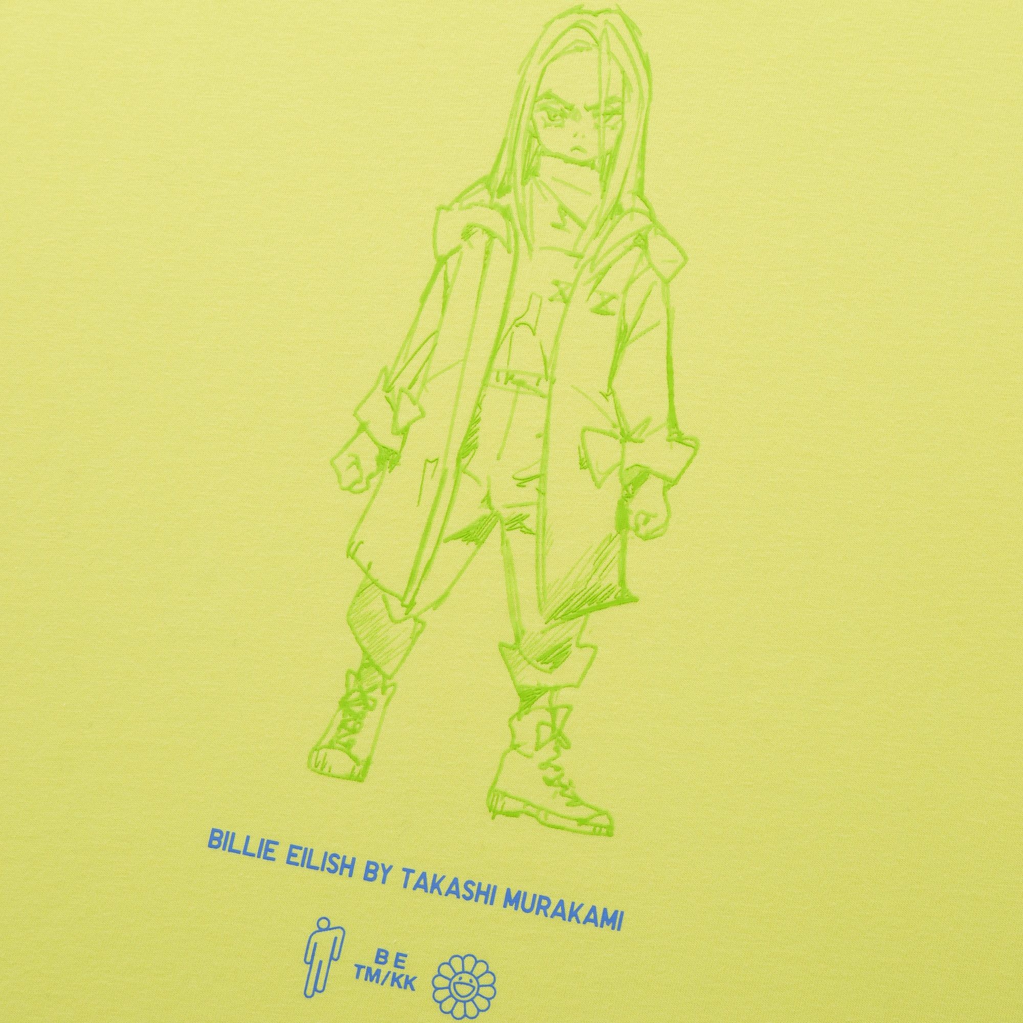 Billie Eilish WOMEN Uniqlo X BILLIE EILISH x TAKASHI MURAKAMI T-Shirt TEE Size XL / US 12-14 / IT 48-50 - 3 Thumbnail