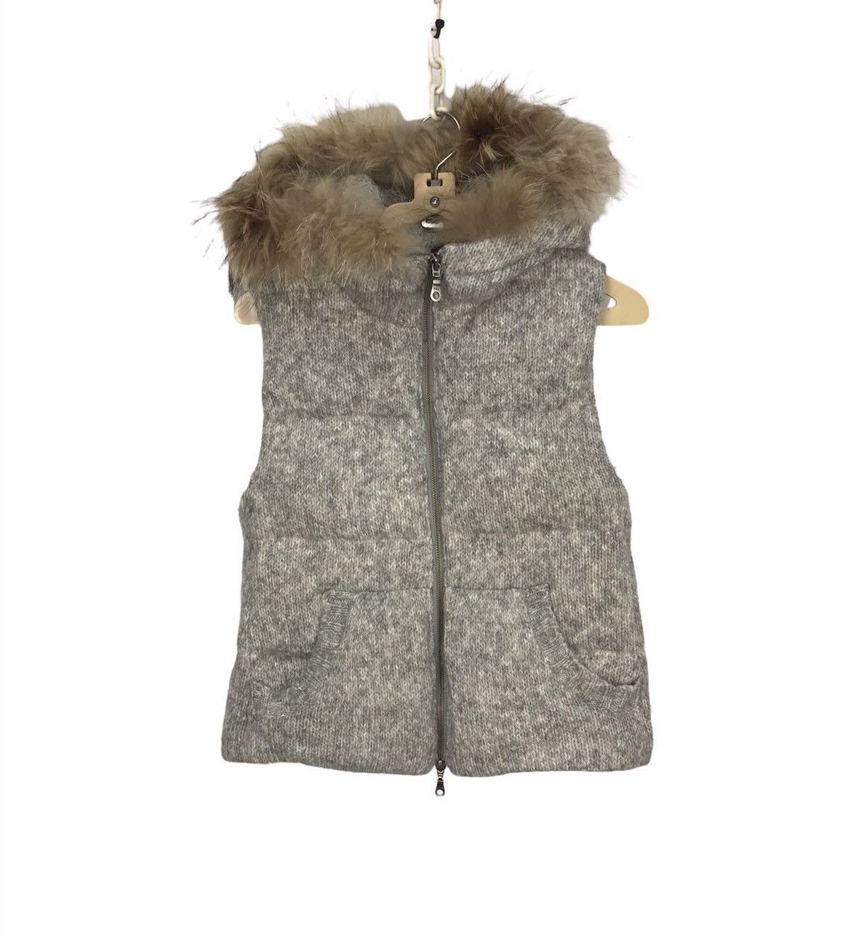ABAHOUSE × Japanese Brand Abahouse devinette luxe fur hoodie zipper sleeveless jacket Size US S / EU 44-46 / 1 - 1 Thumbnail