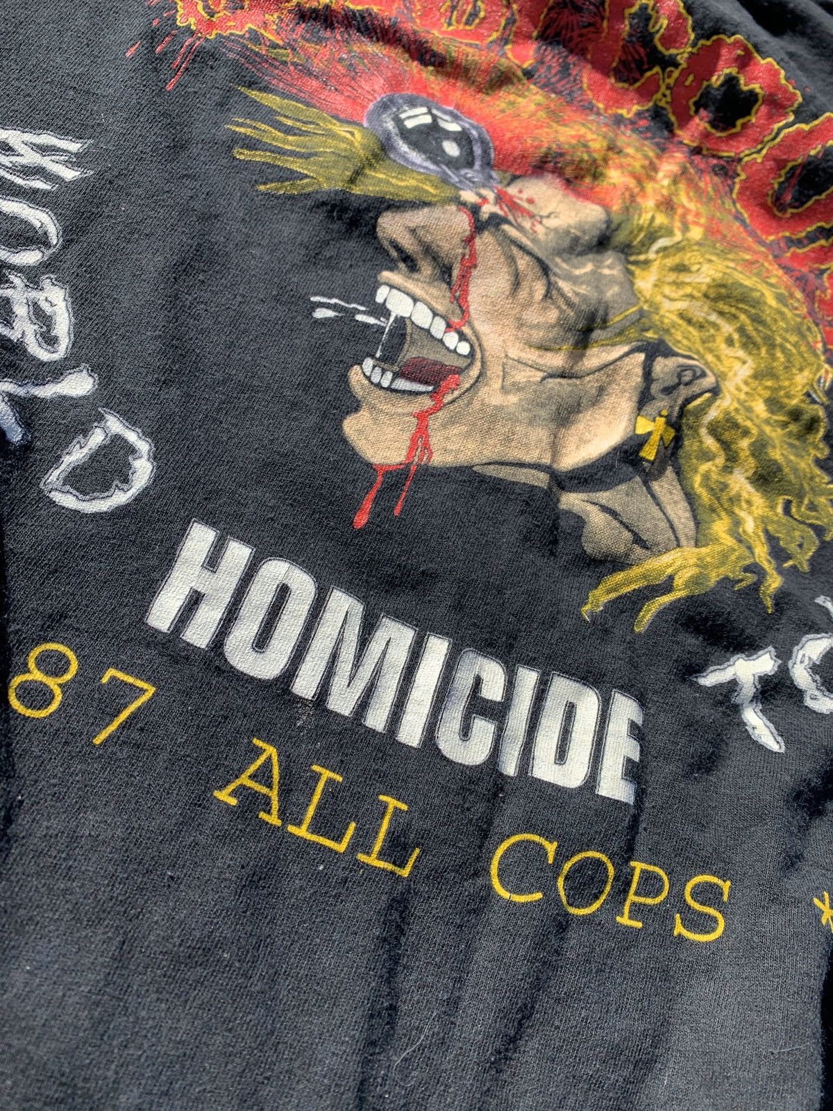 Vintage 1991 Vintage Ice T World Homicide Size US XL / EU 56 / 4 - 7 Thumbnail