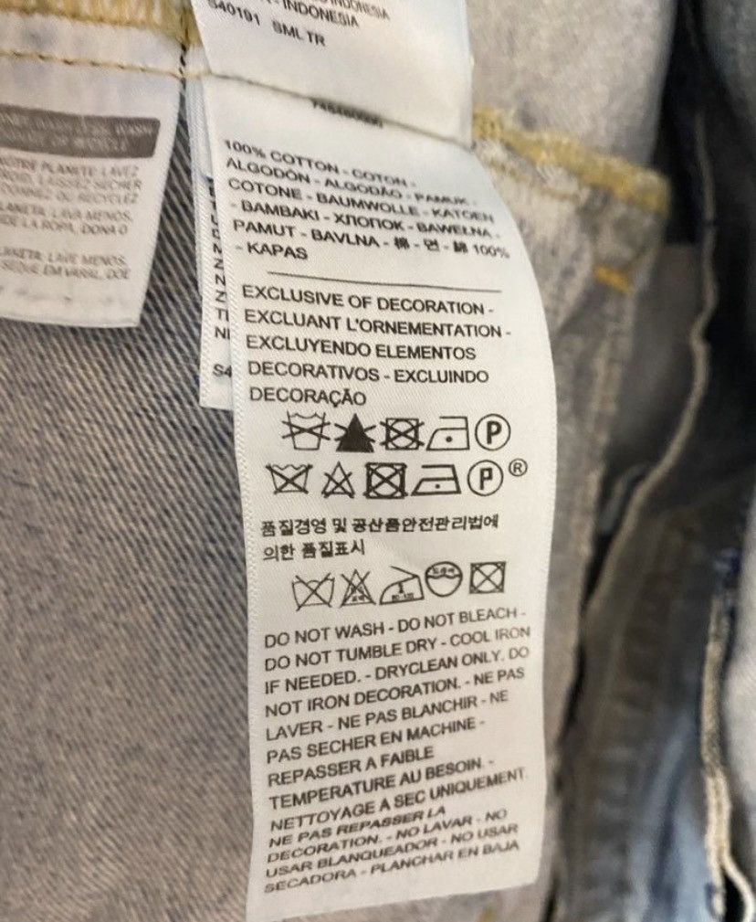 Vetements Tribal Sticker Lil Uzi Vert Denim Jacket Size US S / EU 44-46 / 1 - 8 Thumbnail