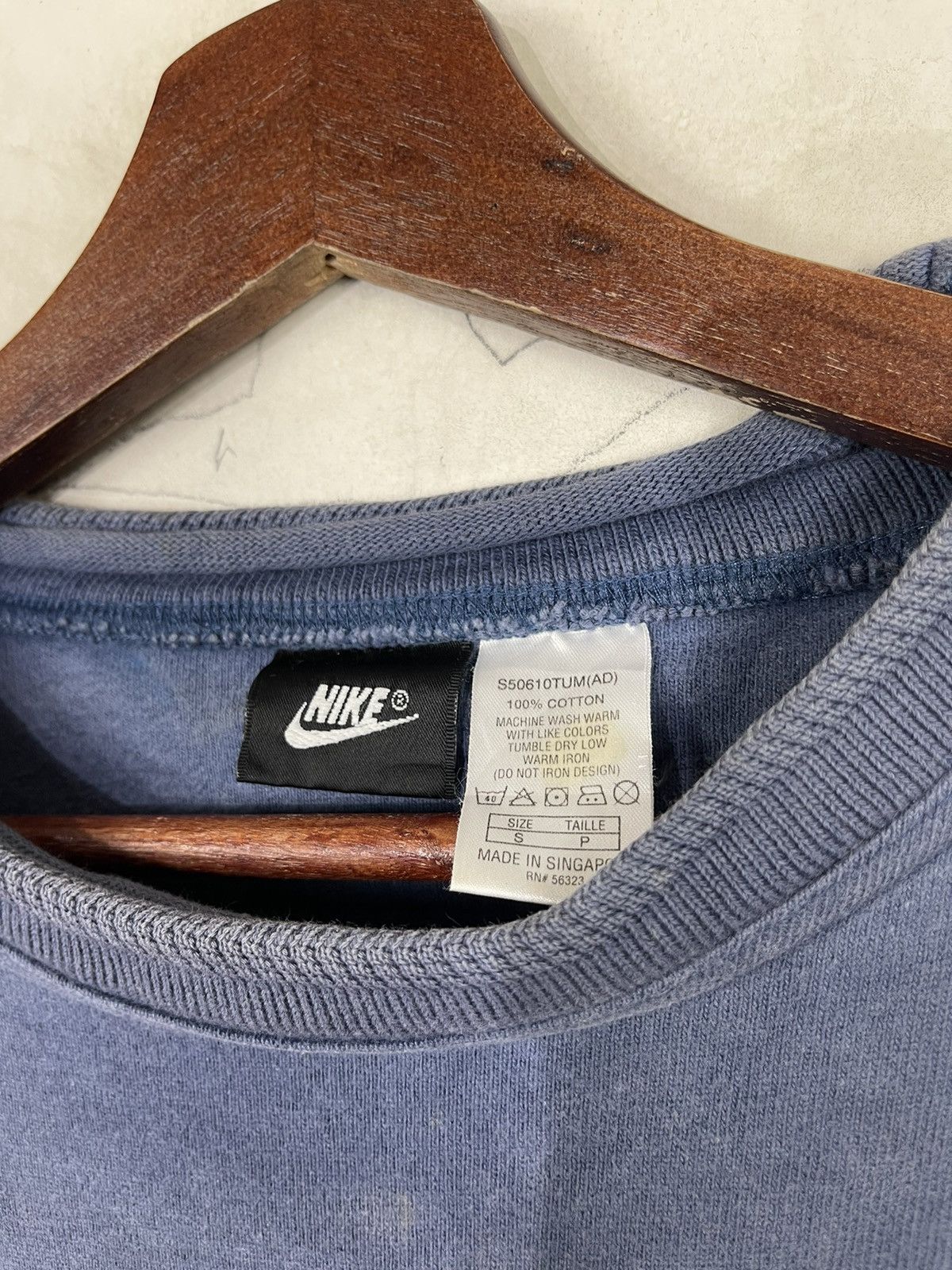 Nike Vintage NIKE AIR Swoosh Sweatshirt BIGGEST LOGO Size US M / EU 48-50 / 2 - 4 Thumbnail