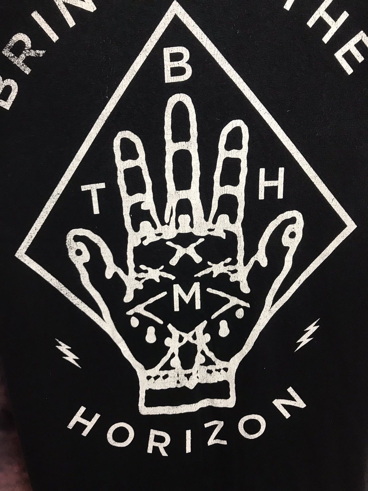 Band Tees × Vintage Vintage Bring me the horizon band rock tee Size US S / EU 44-46 / 1 - 3 Thumbnail