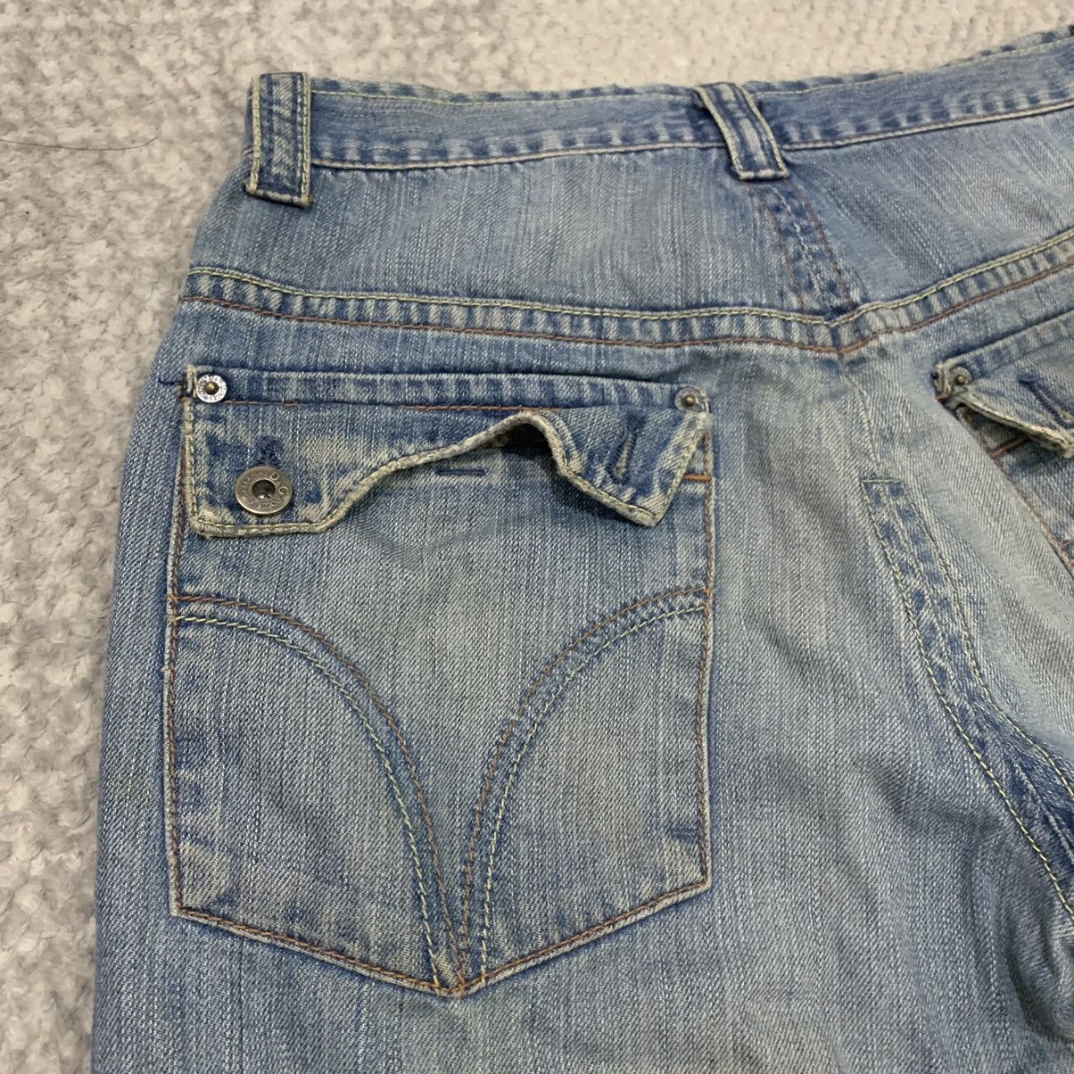 Dolce & Gabbana DOLCE&GABBANA Vtg Spellout Big Logo Disstressed Denim Jeans Size US 30 / EU 46 - 20 Thumbnail