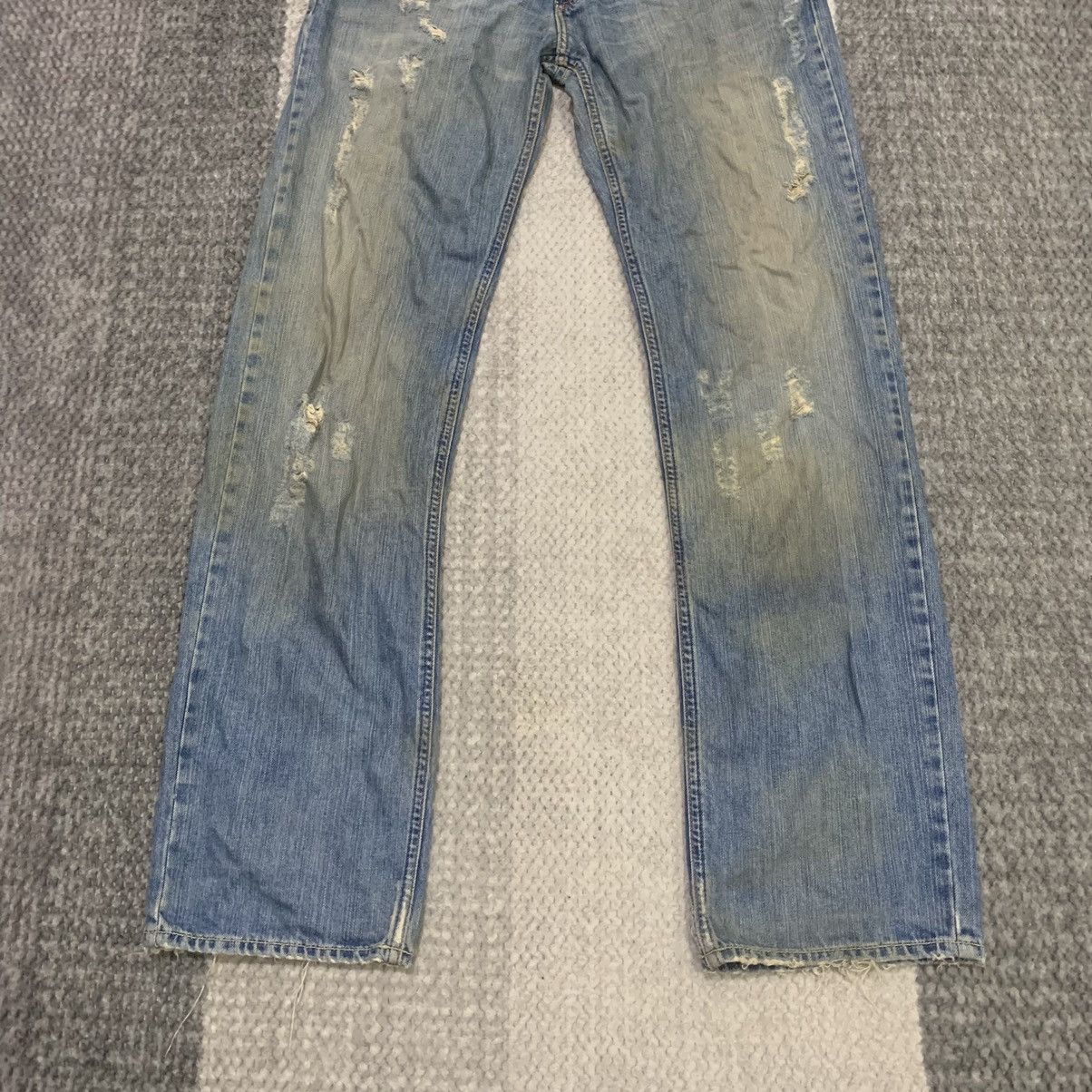 Dolce & Gabbana DOLCE&GABBANA Vtg Spellout Big Logo Disstressed Denim Jeans Size US 30 / EU 46 - 5 Thumbnail
