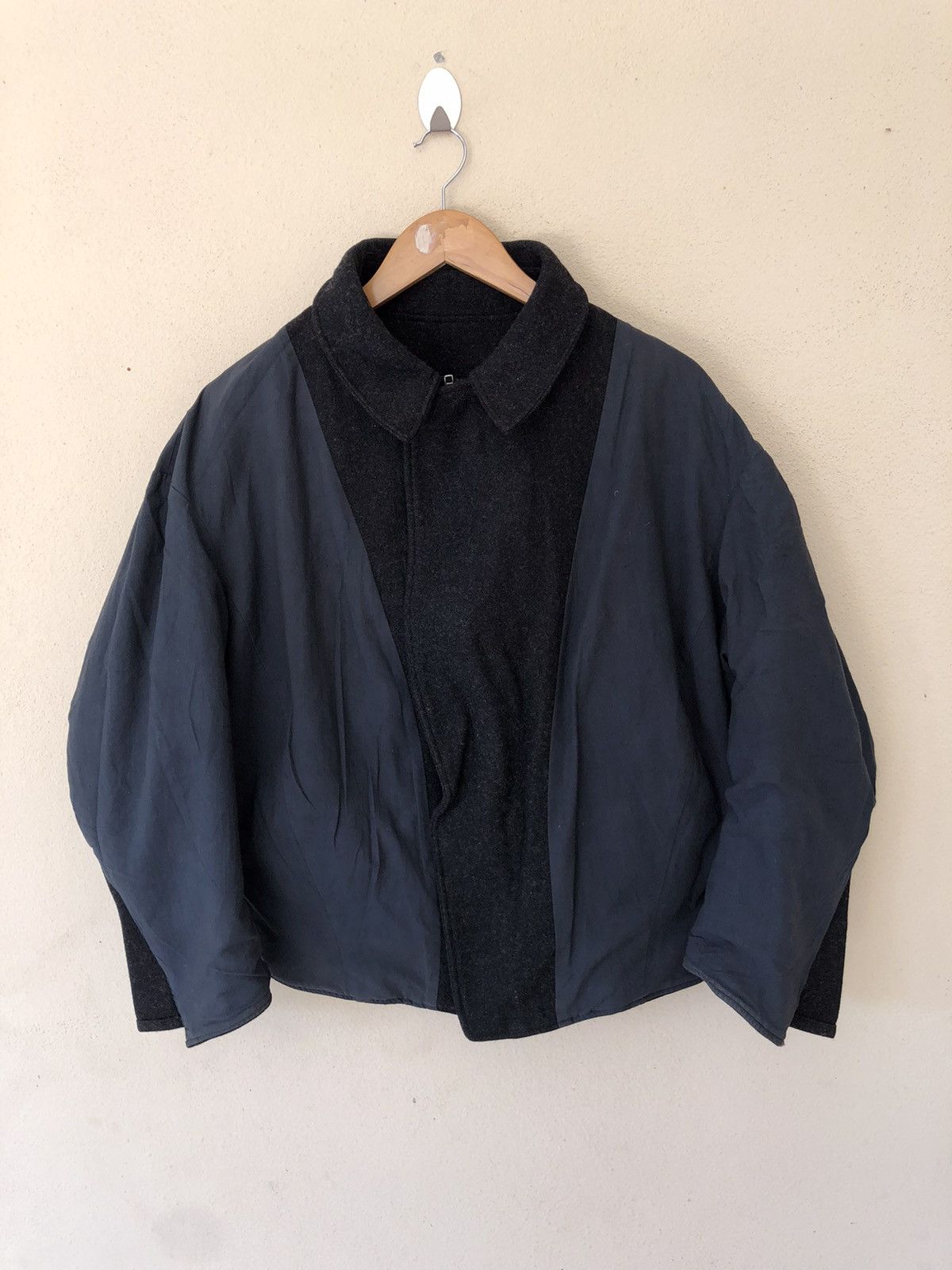Y's × Y's for Men × Yohji Yamamoto 🔥ARCHIVES🔥RARE YYPH YOHJI YAMAMOTO WOOL BOMBER JACKET Size US L / EU 52-54 / 3 - 11 Thumbnail