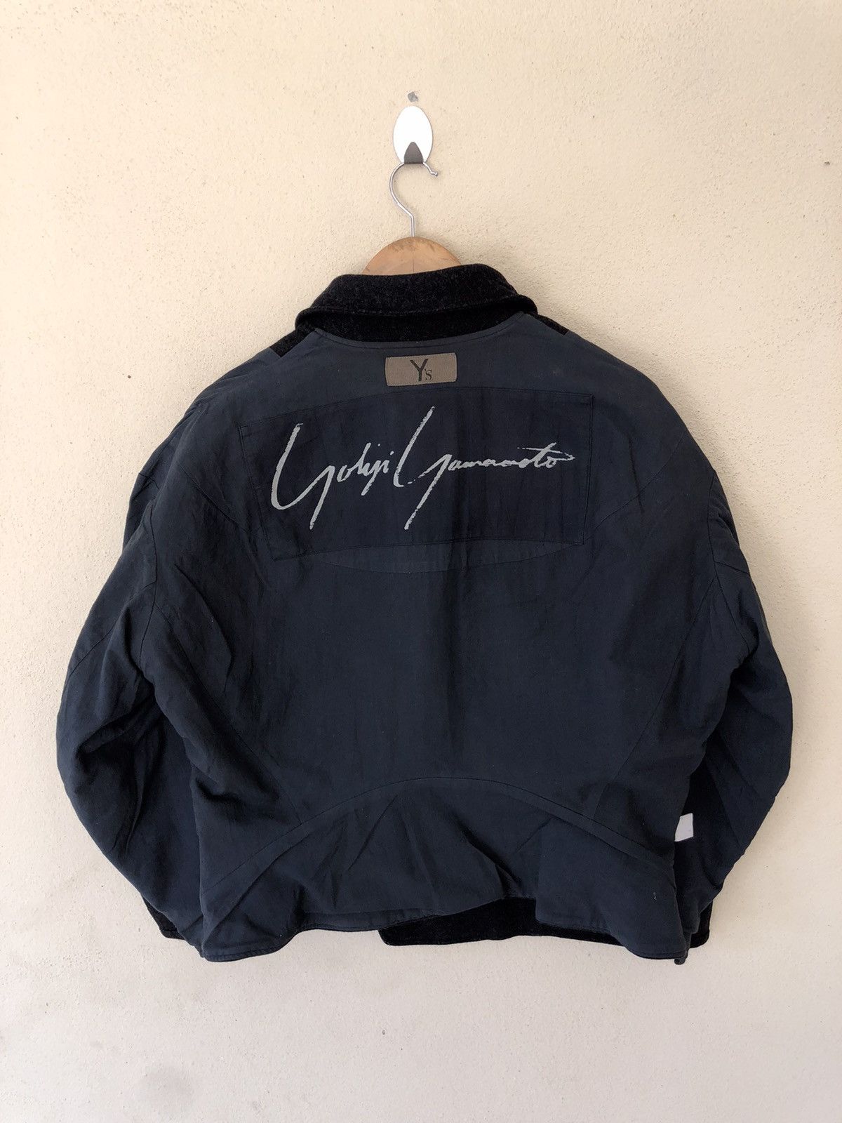 Y's × Y's for Men × Yohji Yamamoto 🔥ARCHIVES🔥RARE YYPH YOHJI YAMAMOTO WOOL BOMBER JACKET Size US L / EU 52-54 / 3 - 12 Thumbnail