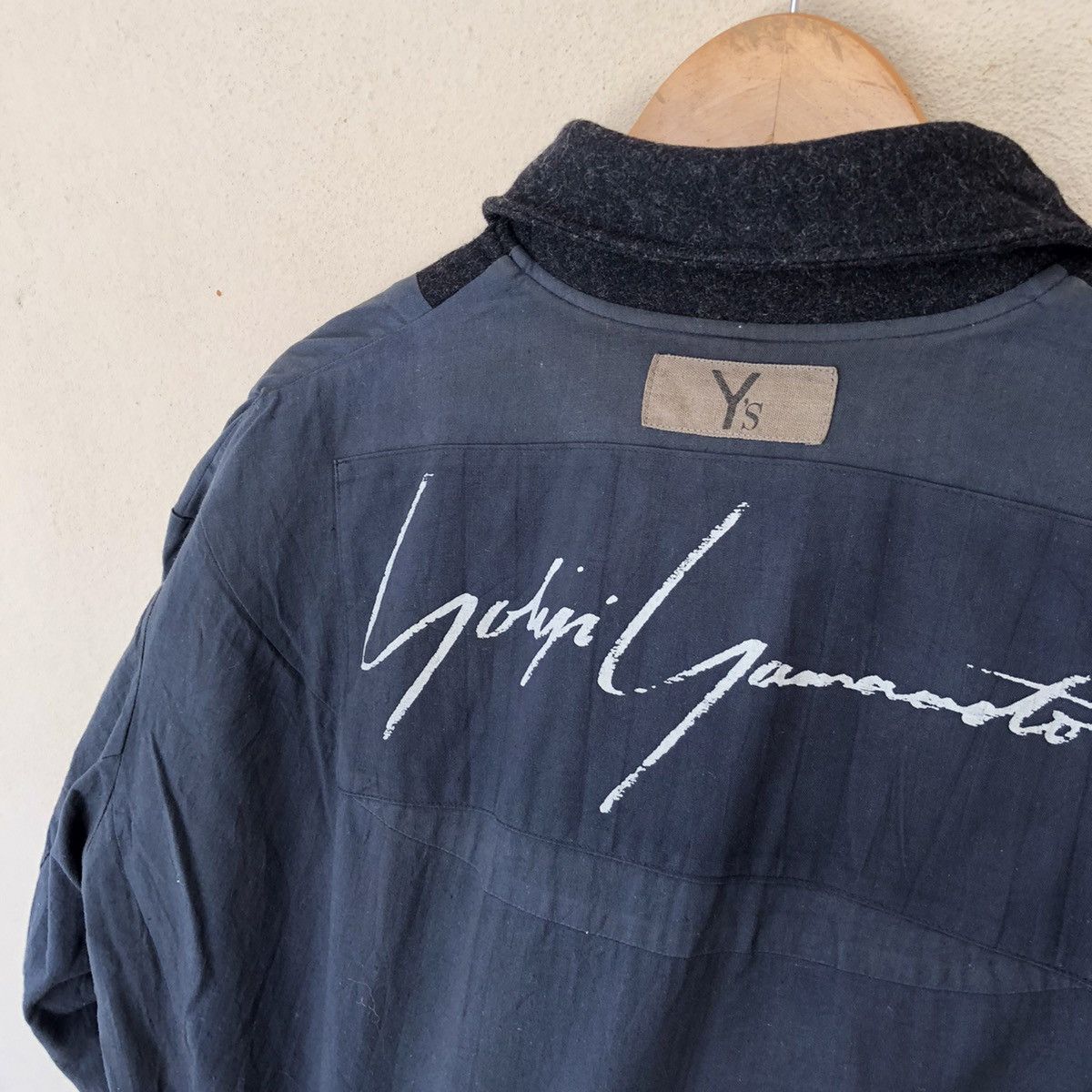 Y's × Y's for Men × Yohji Yamamoto 🔥ARCHIVES🔥RARE YYPH YOHJI YAMAMOTO WOOL BOMBER JACKET Size US L / EU 52-54 / 3 - 13 Thumbnail