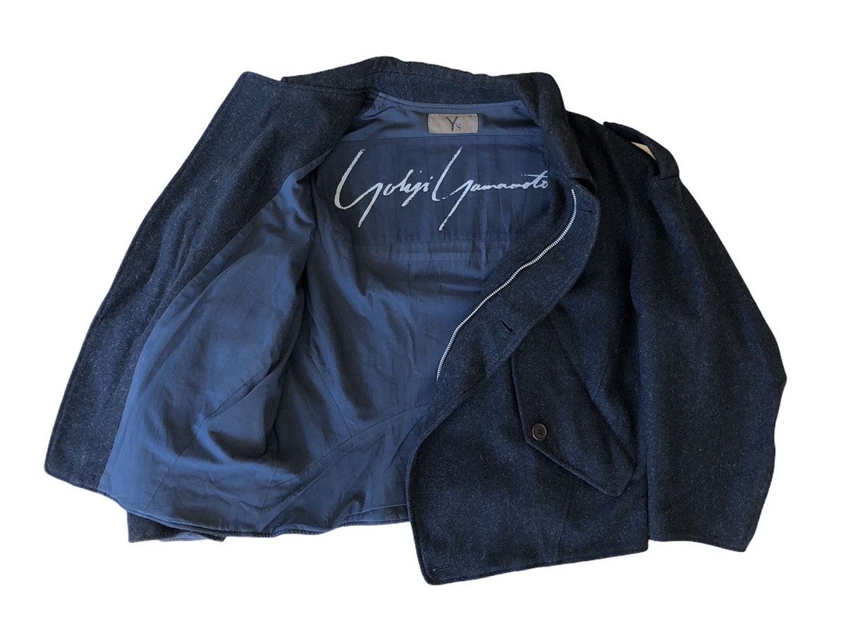 Y's × Y's for Men × Yohji Yamamoto 🔥ARCHIVES🔥RARE YYPH YOHJI YAMAMOTO WOOL BOMBER JACKET Size US L / EU 52-54 / 3 - 4 Thumbnail