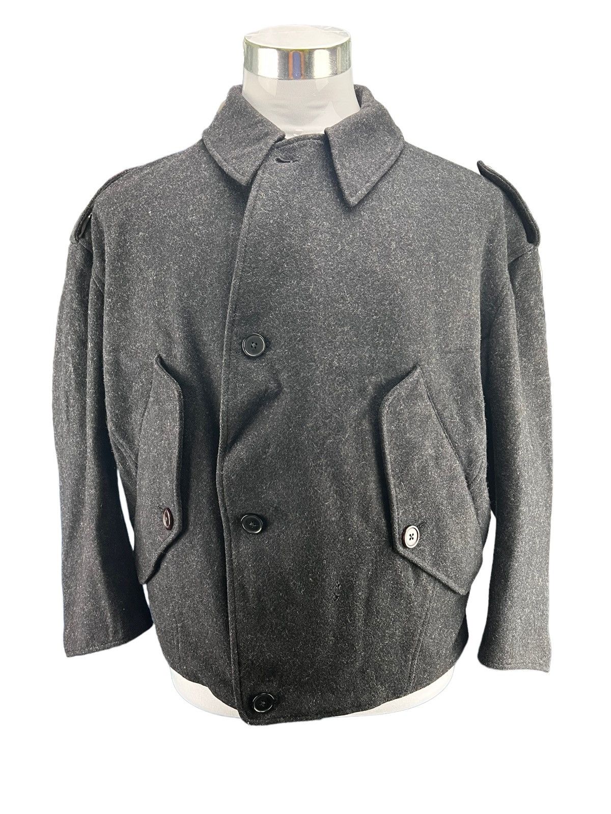 Y's × Y's for Men × Yohji Yamamoto 🔥ARCHIVES🔥RARE YYPH YOHJI YAMAMOTO WOOL BOMBER JACKET Size US L / EU 52-54 / 3 - 16 Thumbnail