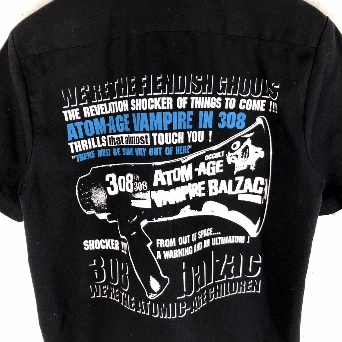 Band Tees 🔥RARE VINTAGE BALZAC ATOM AGE VANPIRE IN 308 PUNK ROCK Size US L / EU 52-54 / 3 - 8 Thumbnail