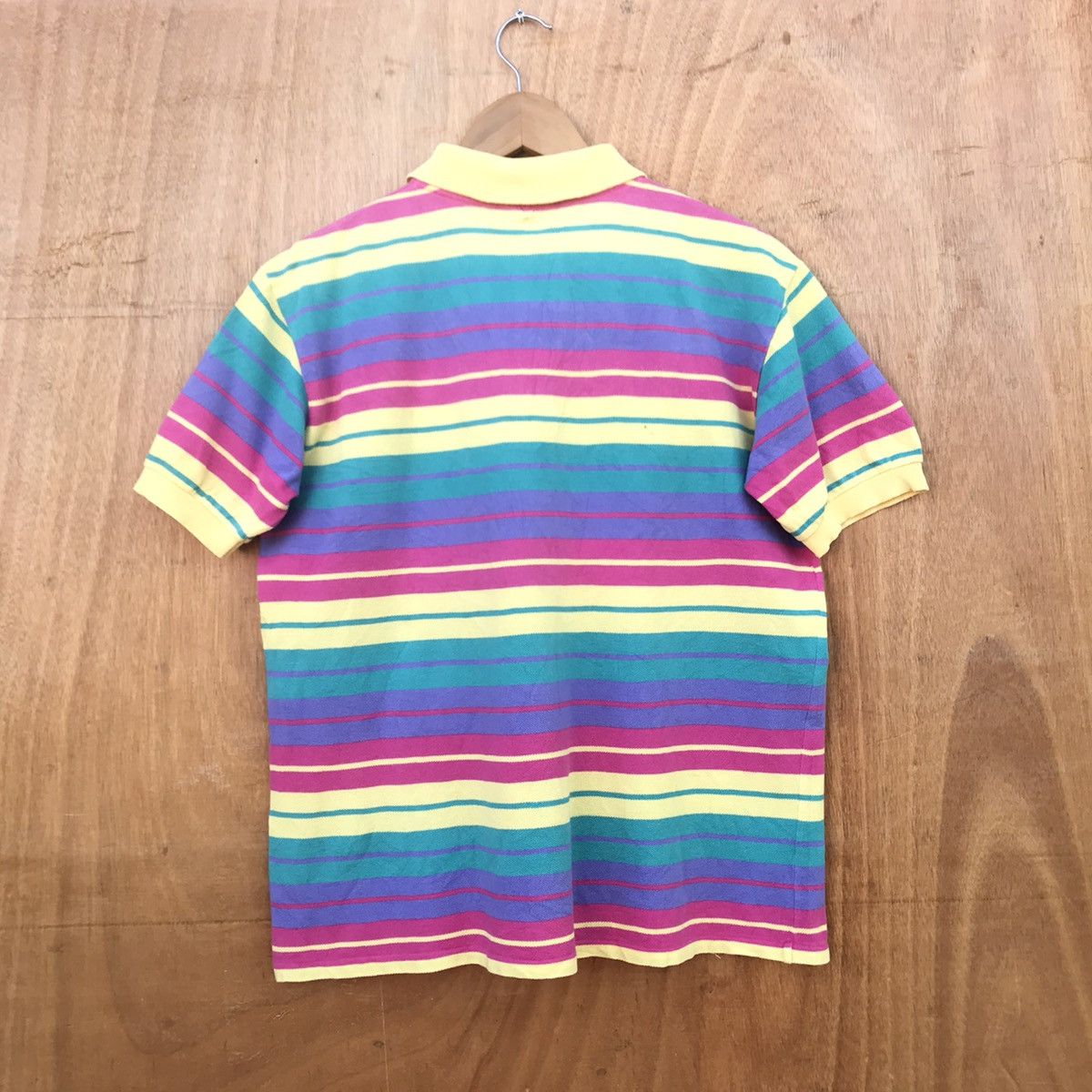 Lacoste Rare Vintage Lacoste Rainbow striped Size US M / EU 48-50 / 2 - 2 Thumbnail