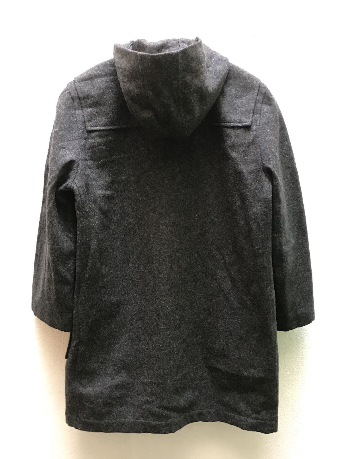 Johnbull Vintage John Bull Wool Long Coat Leather Part Made In Japan Size US L / EU 52-54 / 3 - 7 Thumbnail