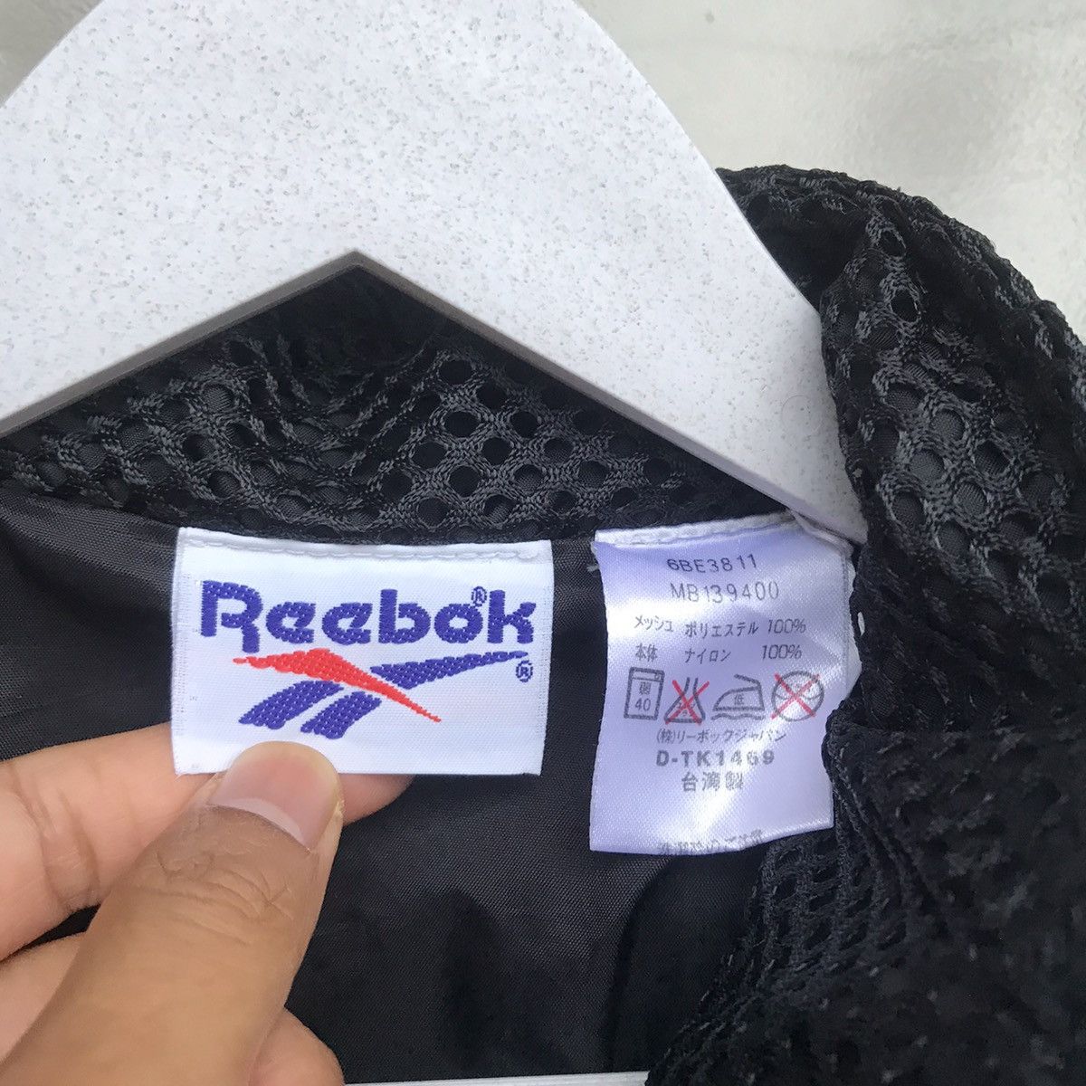 Reebok × Vintage RARE VTG 90S REEBOK MESH BAGGY jacket big Logo Size US L / EU 52-54 / 3 - 16 Thumbnail