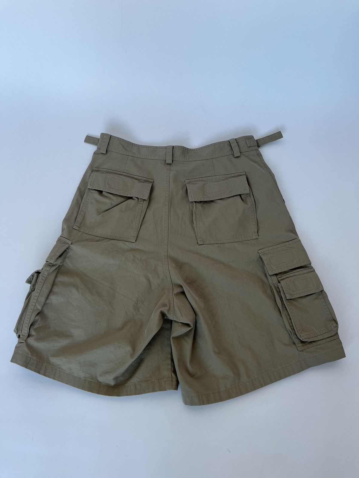 Balenciaga Sold out Cotton-twill Cargo Shorts (gamer) Size US 30 / EU 46 - 4 Thumbnail