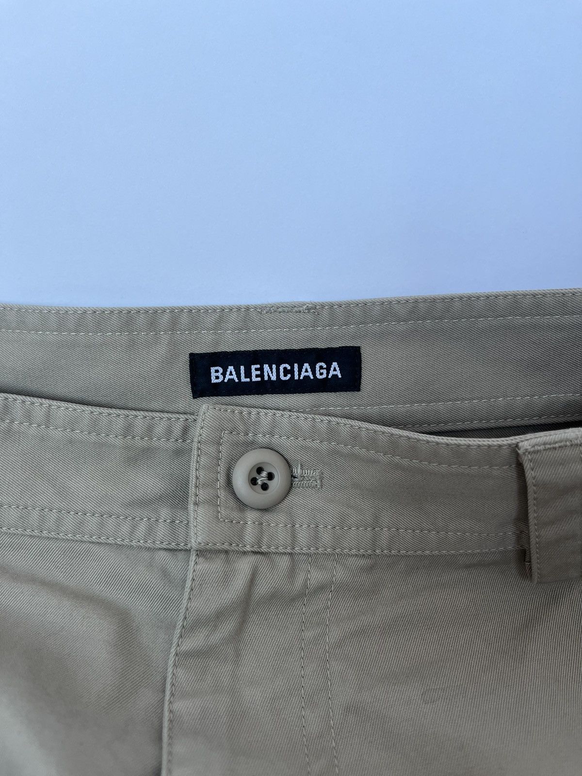 Balenciaga Sold out Cotton-twill Cargo Shorts (gamer) Size US 30 / EU 46 - 6 Thumbnail