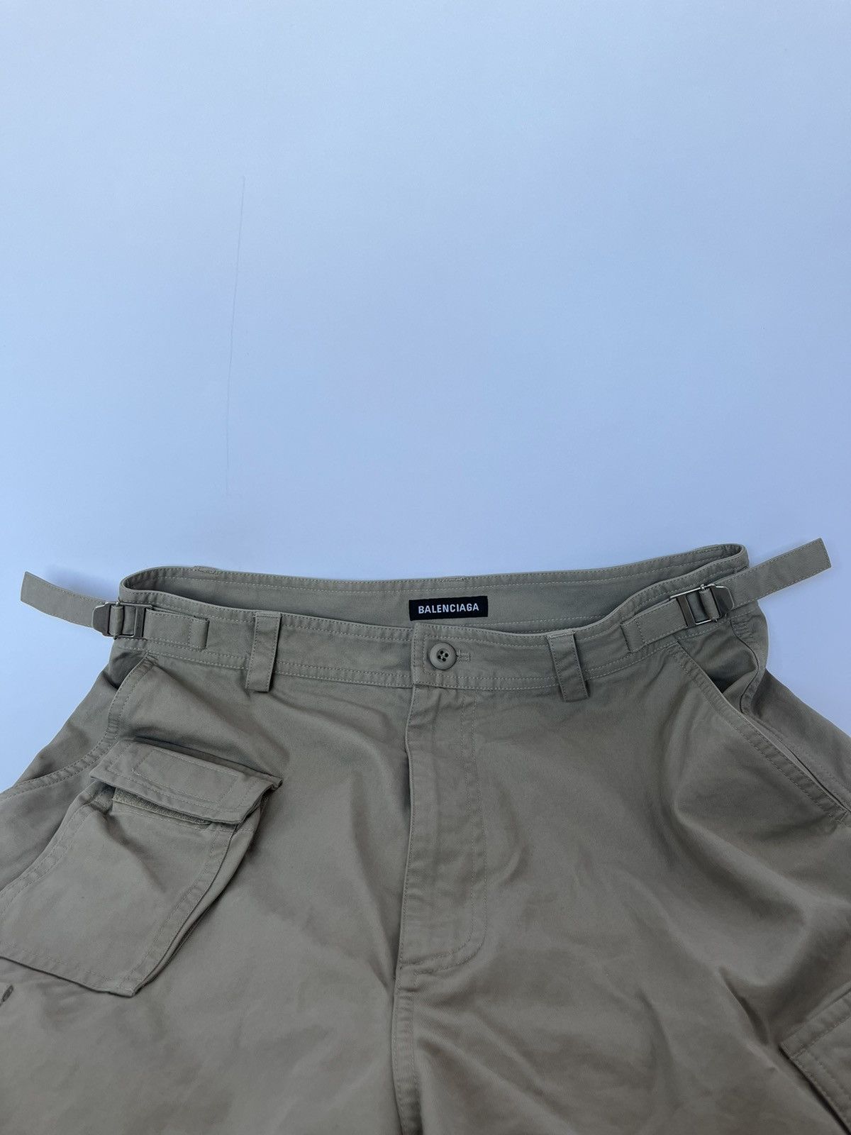 Balenciaga Sold out Cotton-twill Cargo Shorts (gamer) Size US 30 / EU 46 - 5 Thumbnail