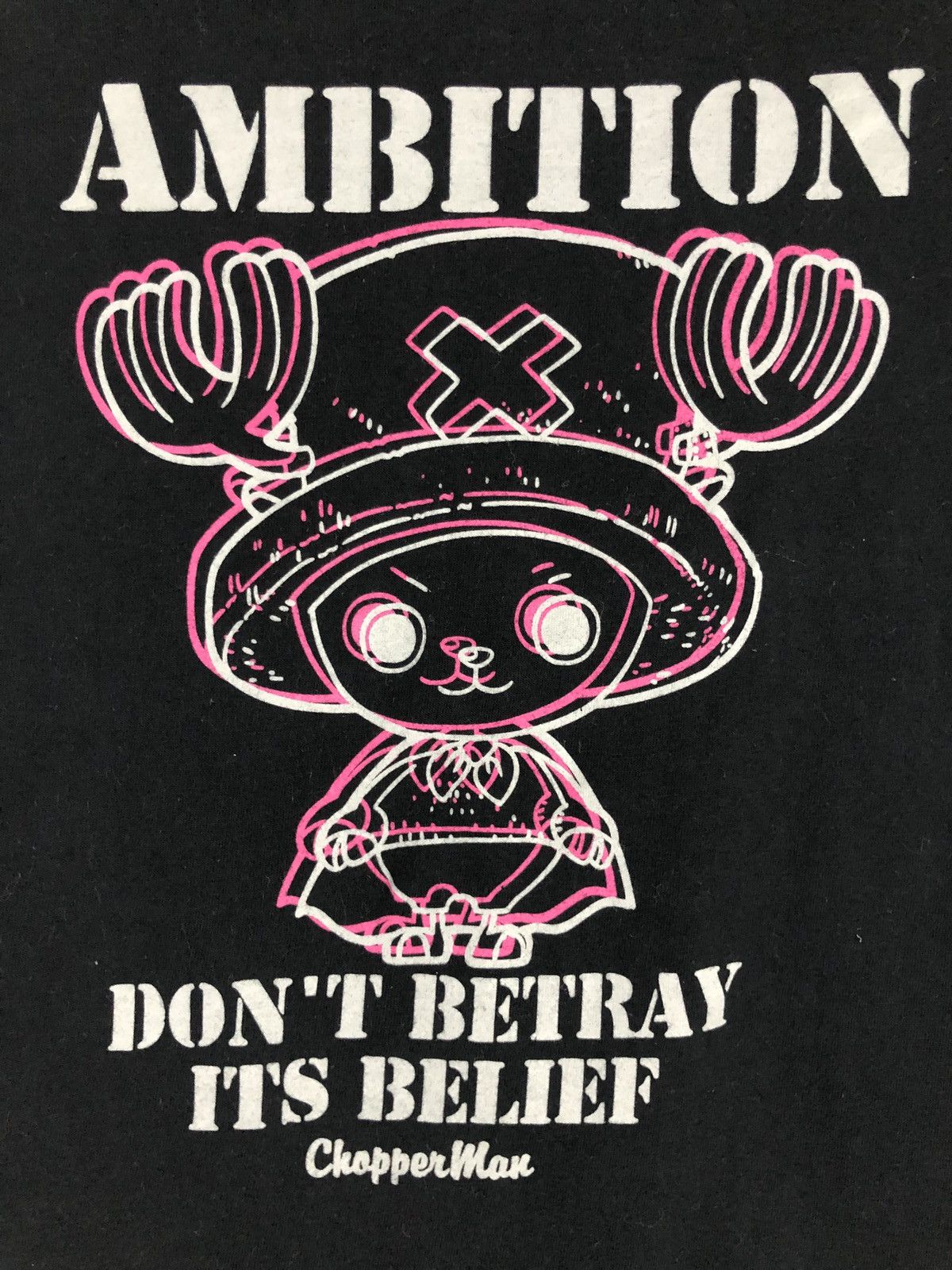 Cartoon Network × Japanese Brand × One Piece One Piece Character Chopper Dont Betray its Belief Ambition Size US L / EU 52-54 / 3 - 7 Thumbnail
