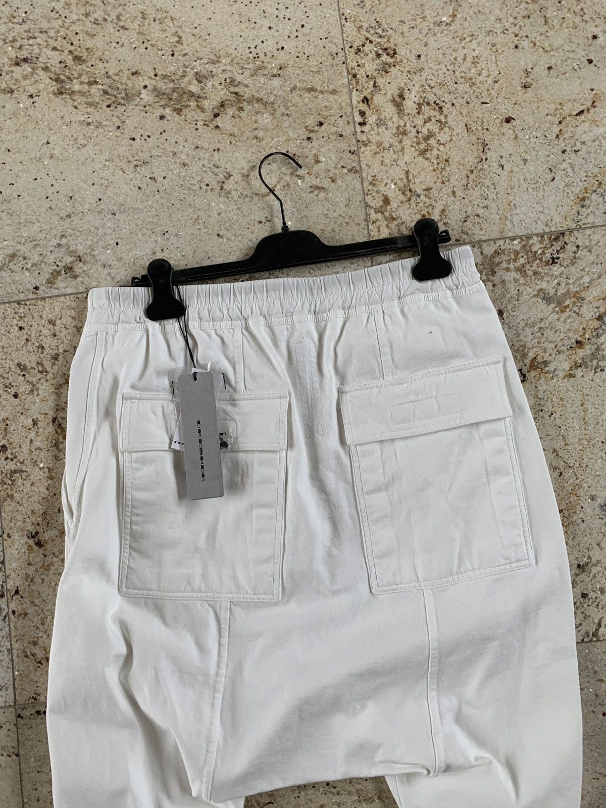 Rick Owens Drkshdw SS18 Drawstring Milk Prisoner Jogger Pants Size US 36 / EU 52 - 16 Thumbnail