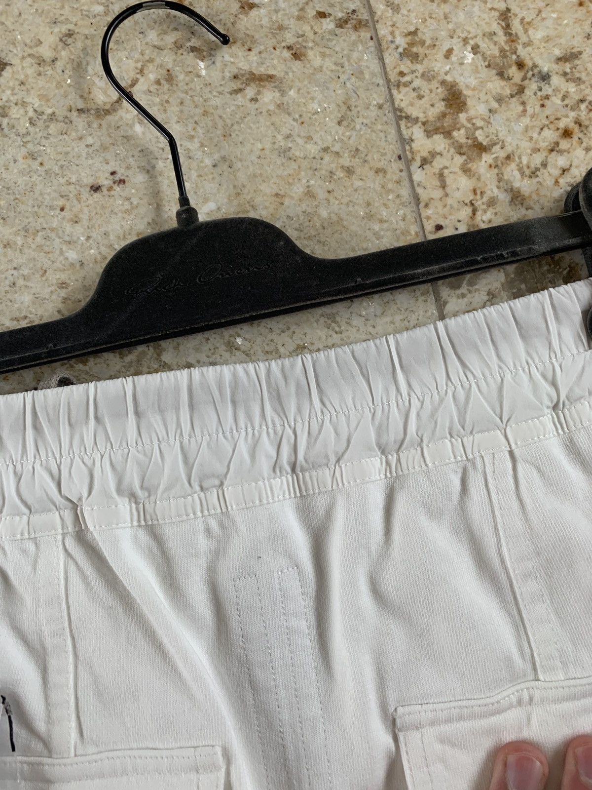 Rick Owens Drkshdw SS18 Drawstring Milk Prisoner Jogger Pants Size US 36 / EU 52 - 13 Thumbnail
