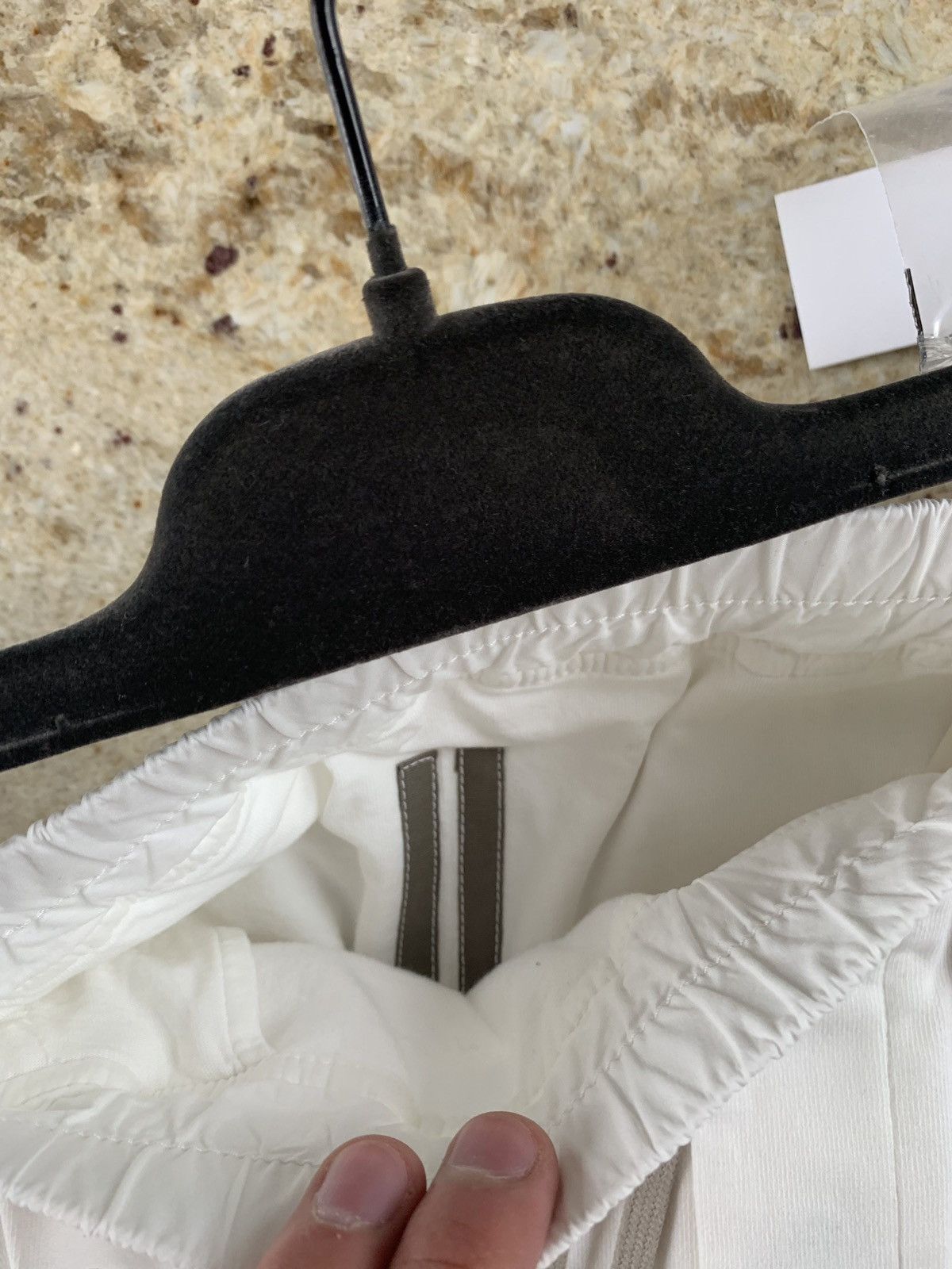 Rick Owens Drkshdw SS18 Drawstring Milk Prisoner Jogger Pants Size US 36 / EU 52 - 12 Thumbnail