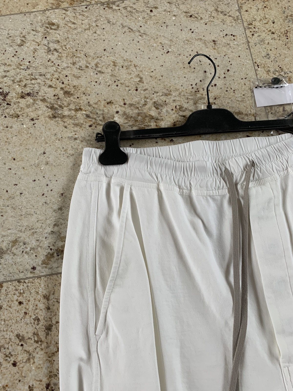 Rick Owens Drkshdw SS18 Drawstring Milk Prisoner Jogger Pants Size US 36 / EU 52 - 9 Thumbnail