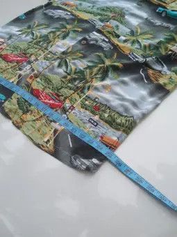 Covington × Vintage MEN'S BUTTON UP SHIRT FULLPRINT Size US XL / EU 56 / 4 - 10 Thumbnail