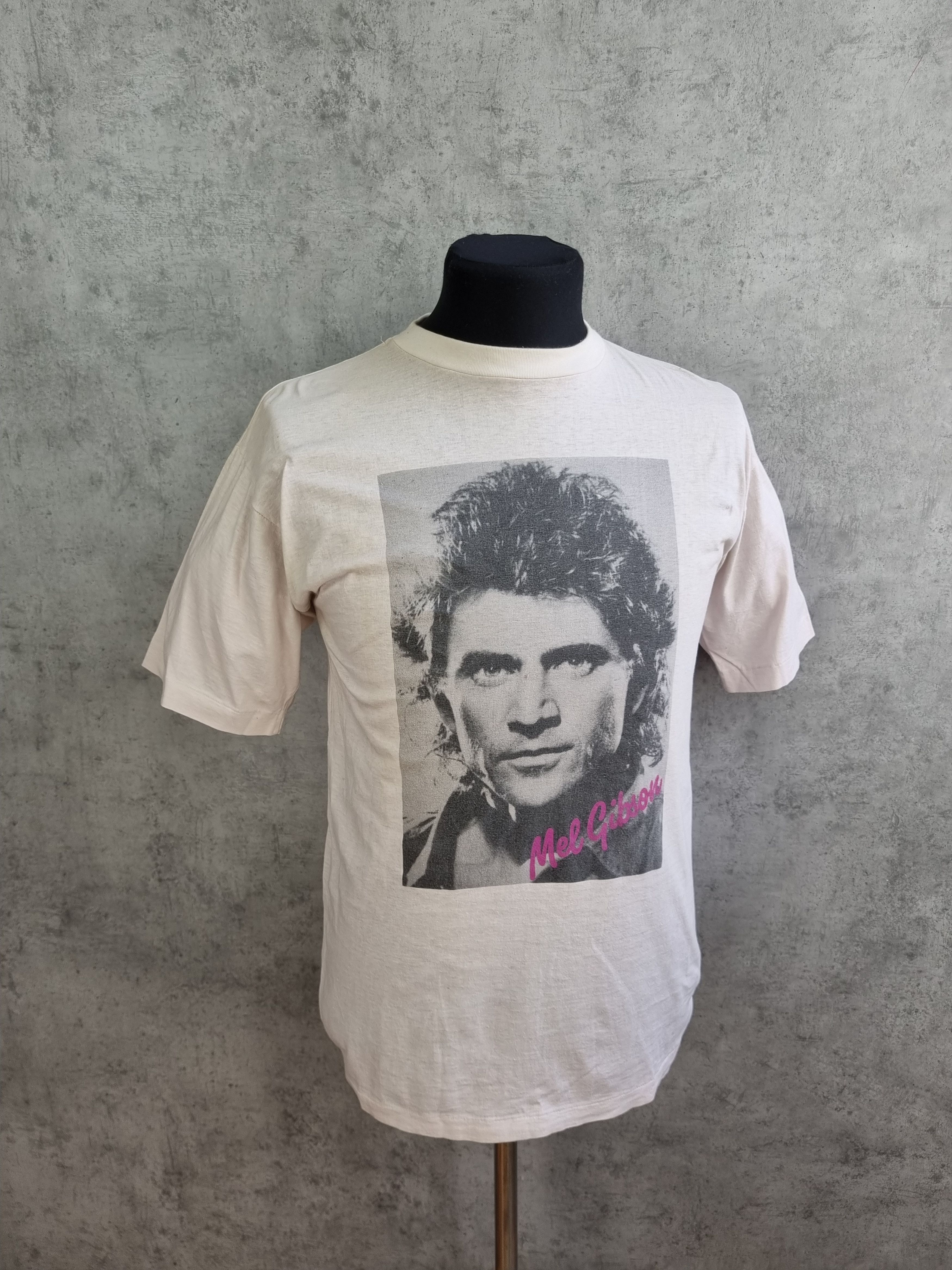 Other Rare single stitch Mel Gibson Lethal Weapon 80s tee shirt Size US M / EU 48-50 / 2 - 11 Thumbnail