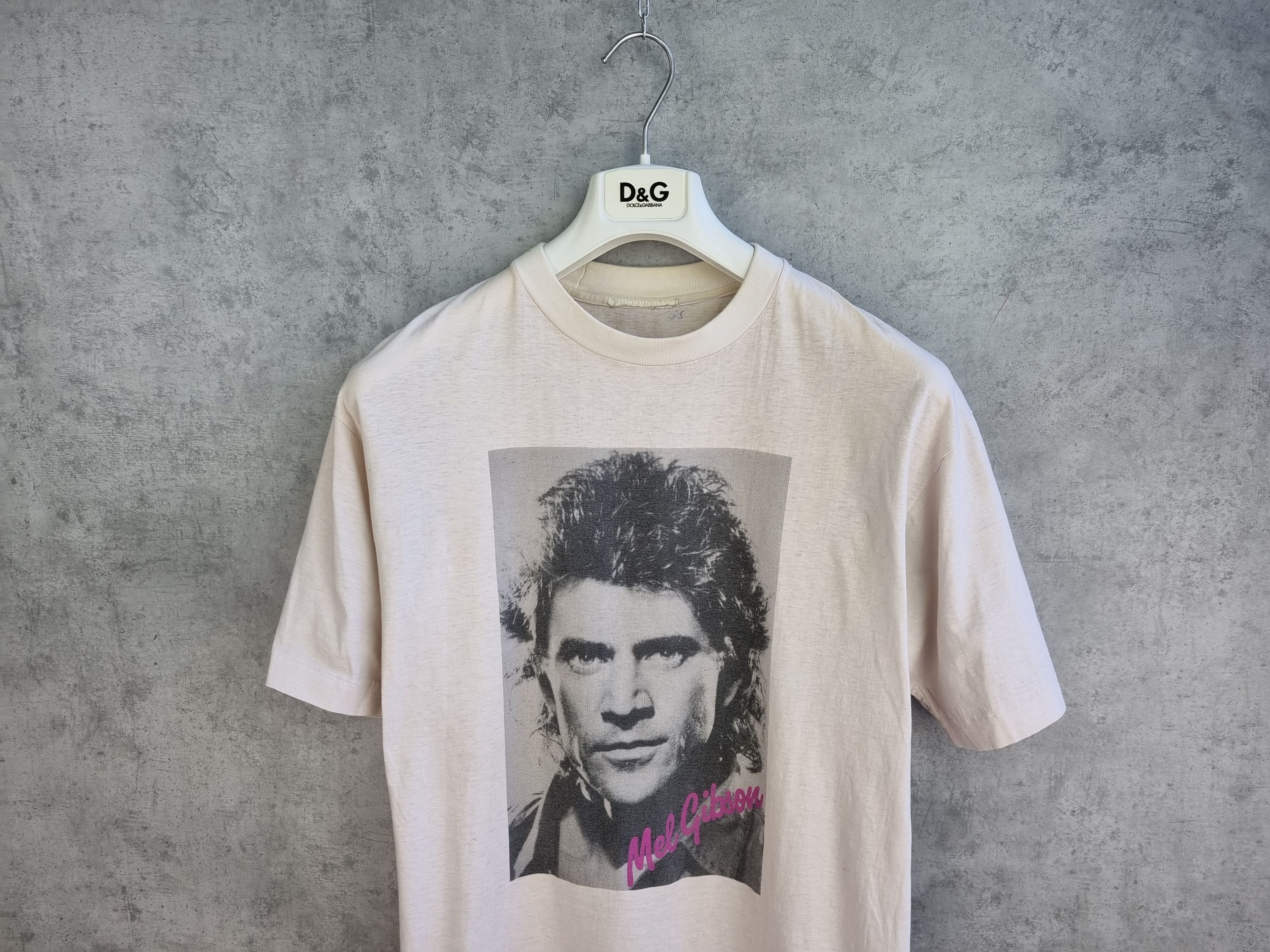 Other Rare single stitch Mel Gibson Lethal Weapon 80s tee shirt Size US M / EU 48-50 / 2 - 3 Thumbnail