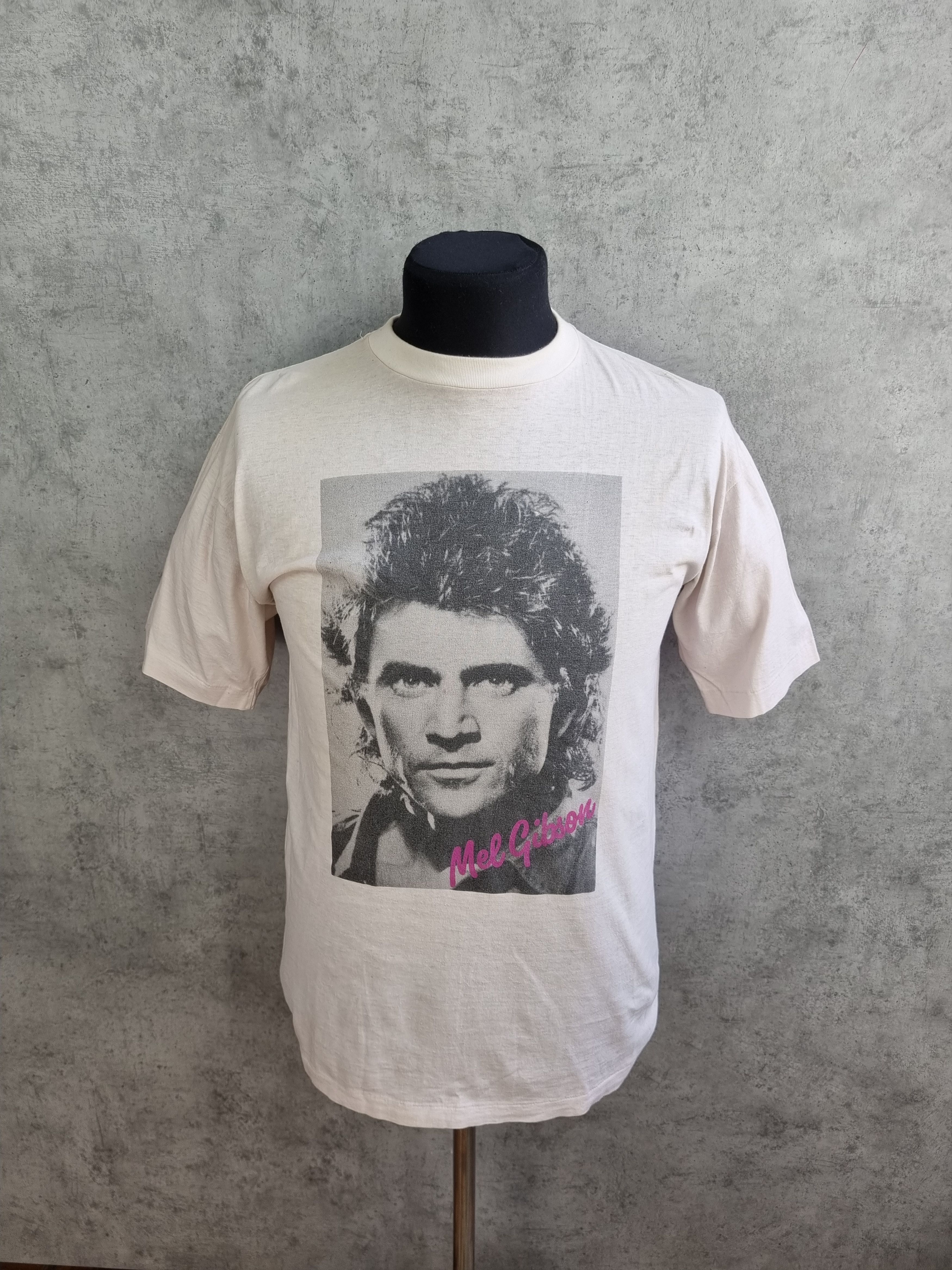 Other Rare single stitch Mel Gibson Lethal Weapon 80s tee shirt Size US M / EU 48-50 / 2 - 1 Thumbnail