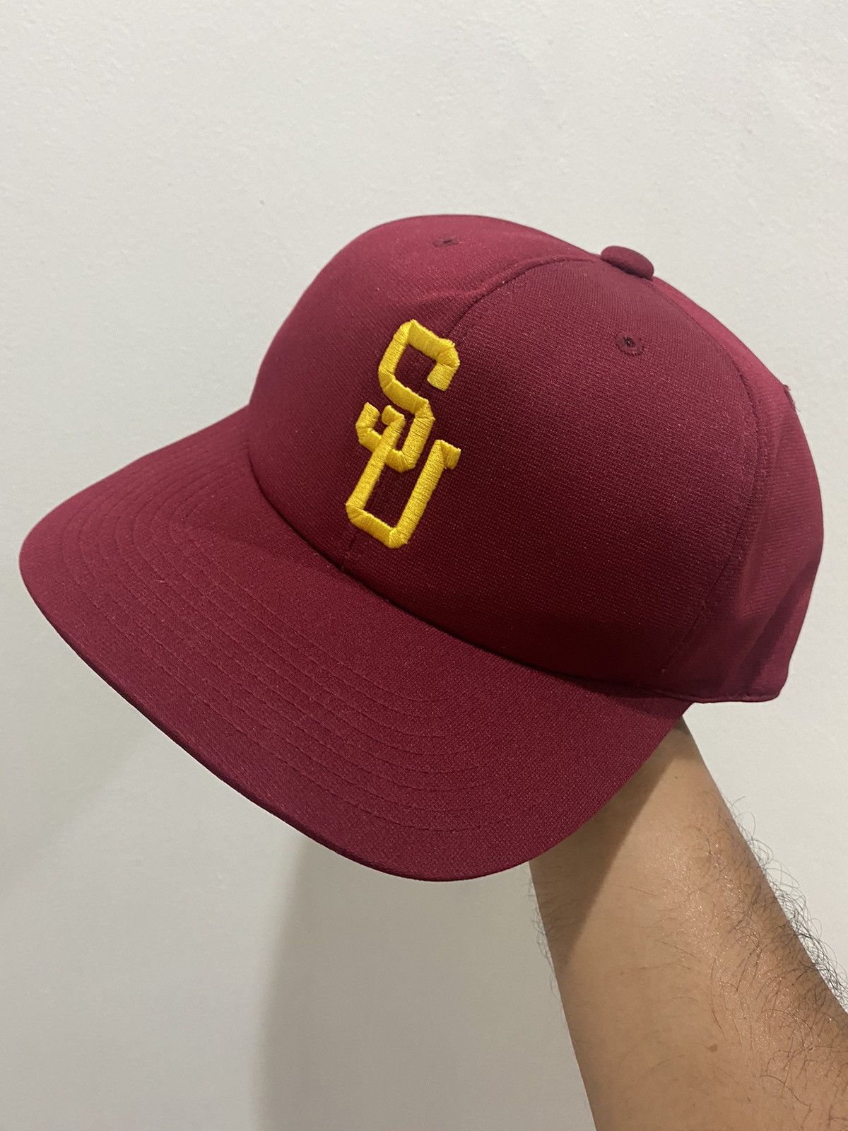 Mizuno 🔥Vintage🔥 “SU” Japanese Baseball Hat Size 58-60cm Size ONE SIZE - 1 Thumbnail