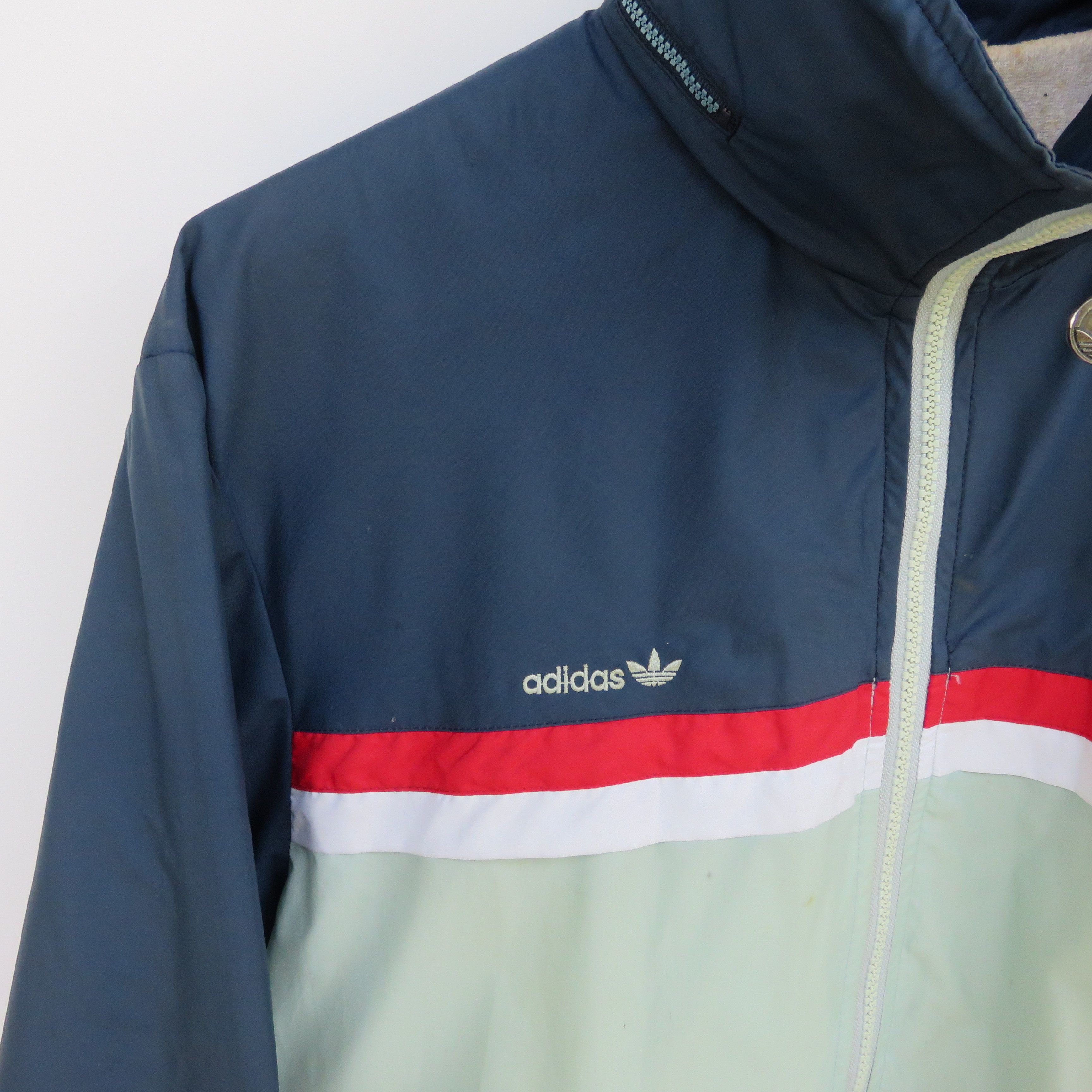 Adidas × Vintage Vintage 70s Adidas Windbreaker Grail Made In Germany Size US L / EU 52-54 / 3 - 3 Thumbnail