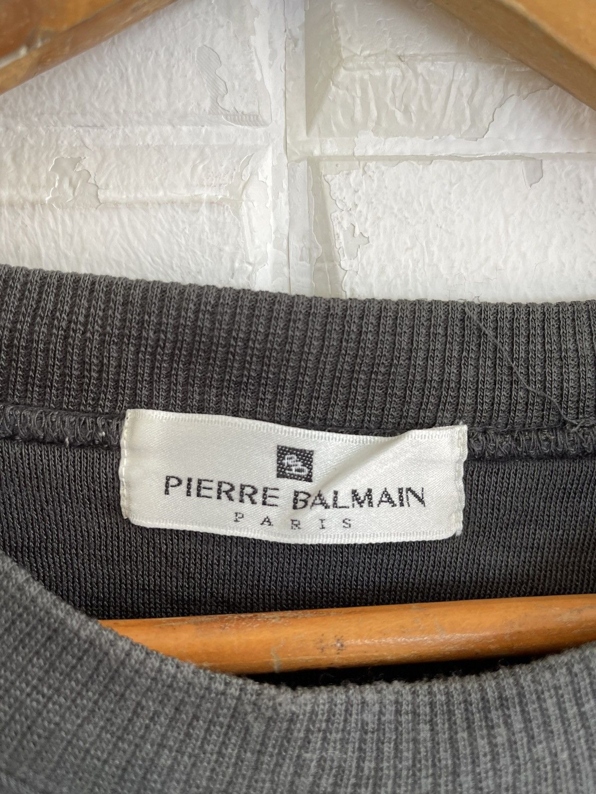 Pierre Balmain Vintage PIERRE BALMAIN Paris BIG Spellout Size US M / EU 48-50 / 2 - 4 Thumbnail
