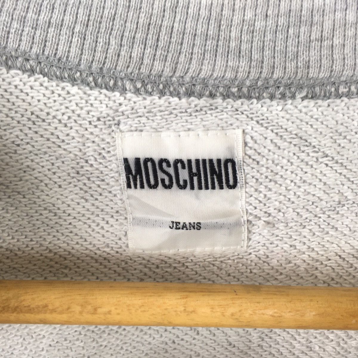 Moschino × Vintage VINTAGE MOSCHINO JEANS BIG LOGO SWEATSHIRT PULLOVER Size US S / EU 44-46 / 1 - 4 Thumbnail