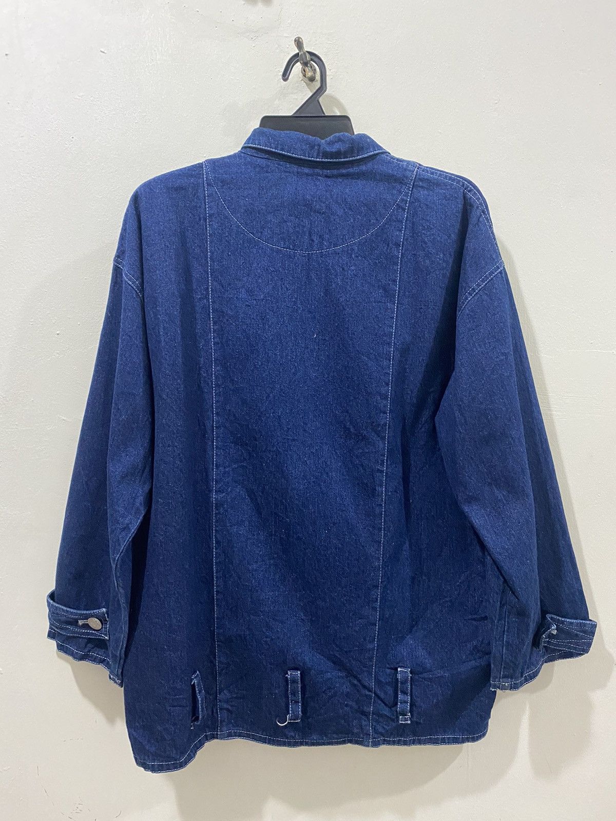 Japanese Brand VIVAYOU Japan Utility Denim Jacket Size US L / EU 52-54 / 3 - 10 Thumbnail