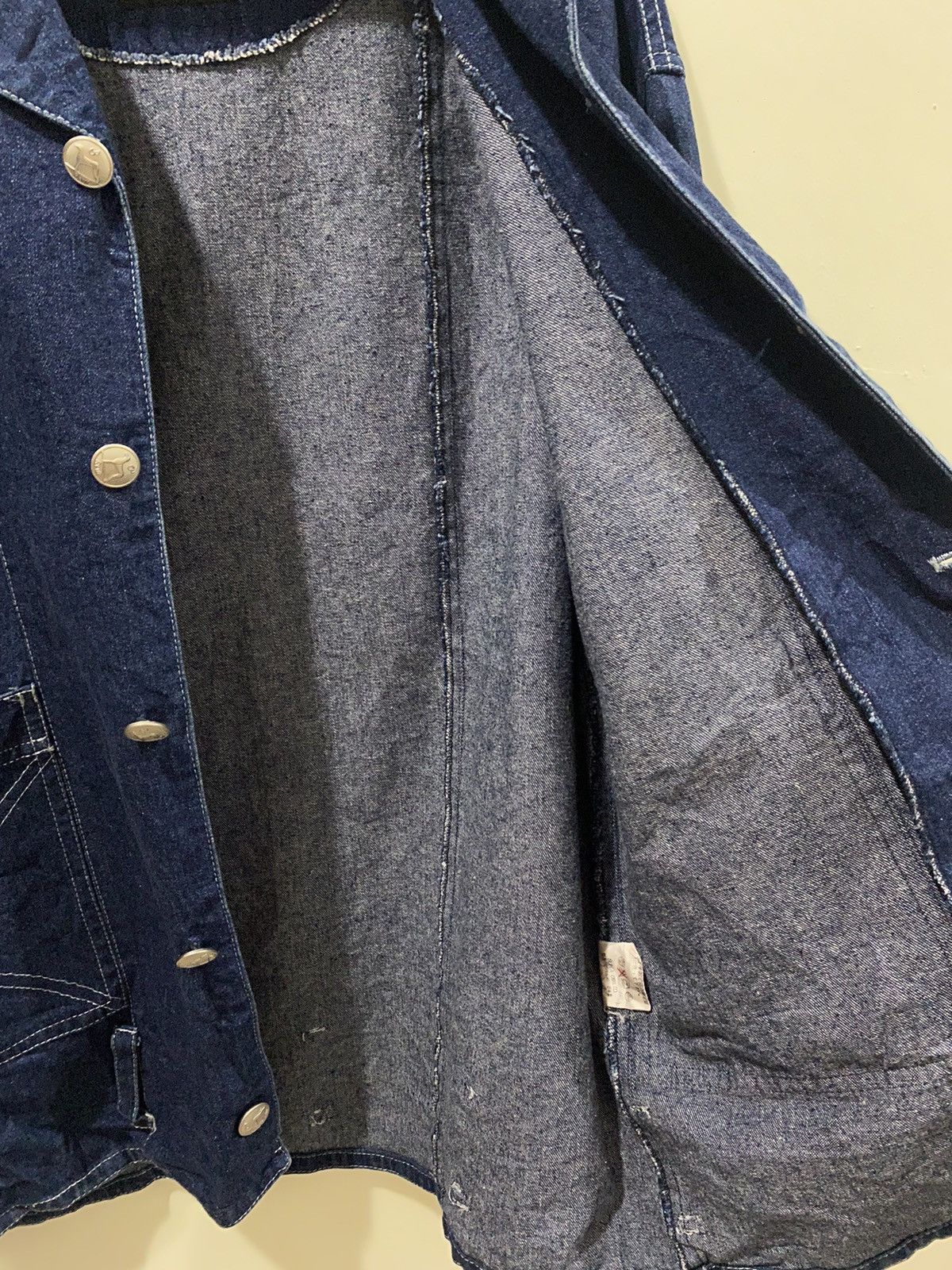 Japanese Brand VIVAYOU Japan Utility Denim Jacket Size US L / EU 52-54 / 3 - 8 Thumbnail