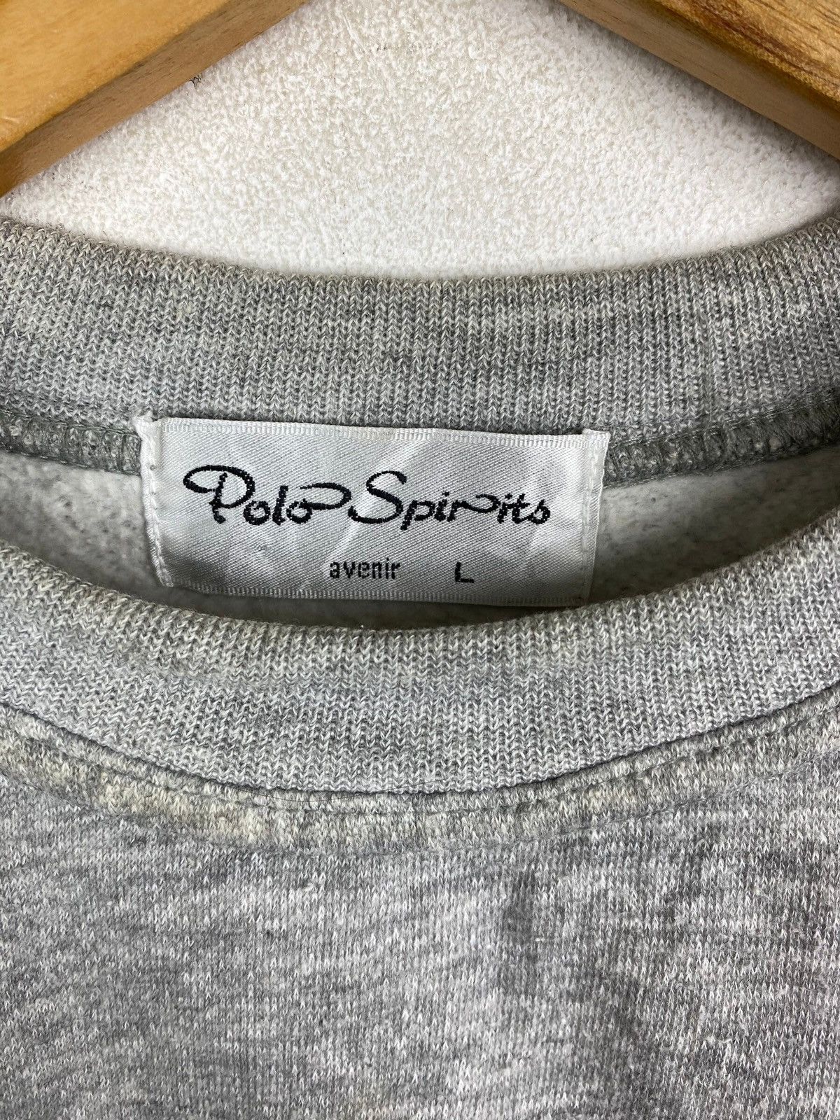 Beverly Hills Polo Club × Vintage VINTAGE POLO SPIRIT BIG LOGO EMBROIDERY SWEATSHIRT Size US L / EU 52-54 / 3 - 4 Thumbnail