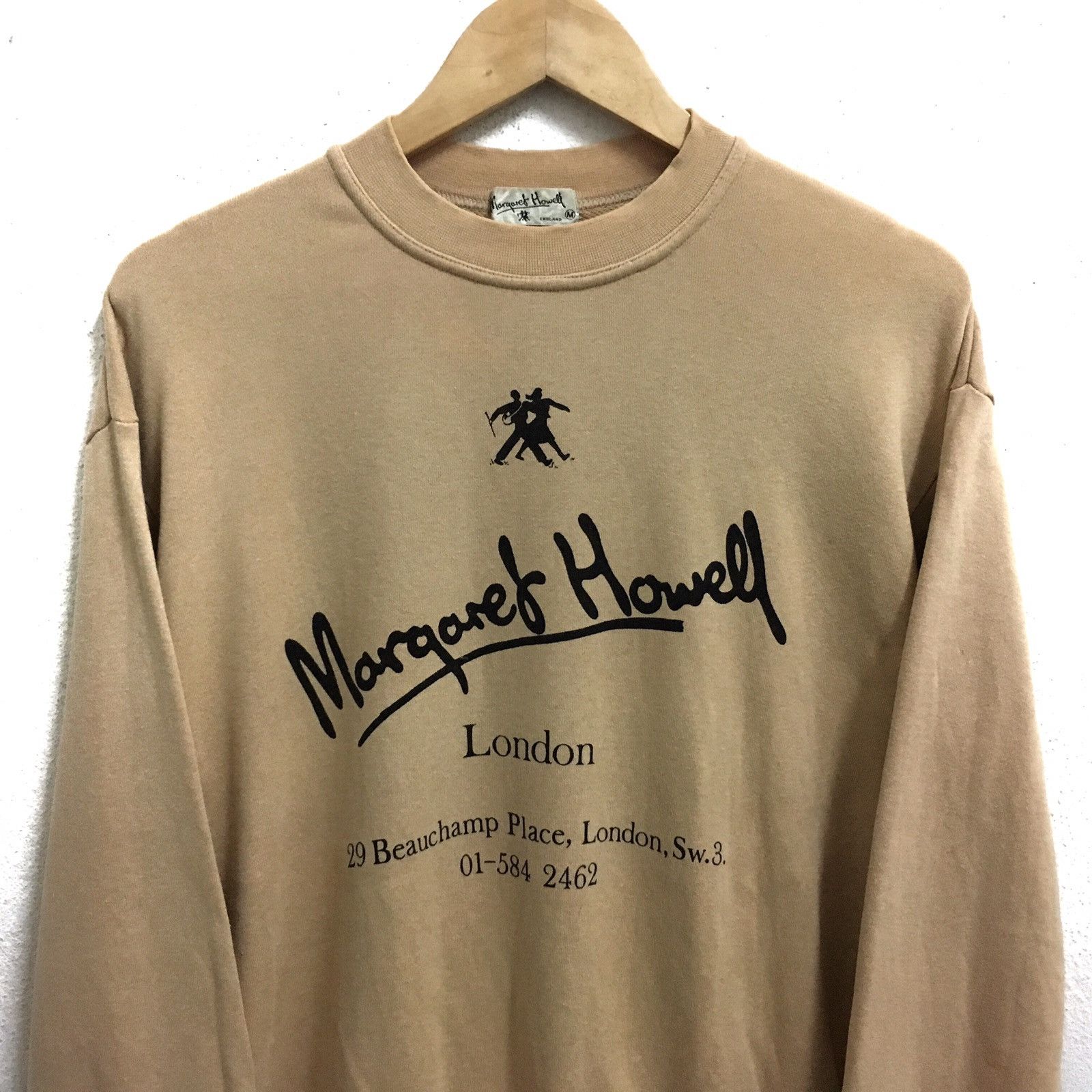 Margaret Howell Vintage MANGARET HOWELL London Big Logo Sweatshirt Pullover Size US S / EU 44-46 / 1 - 3 Thumbnail