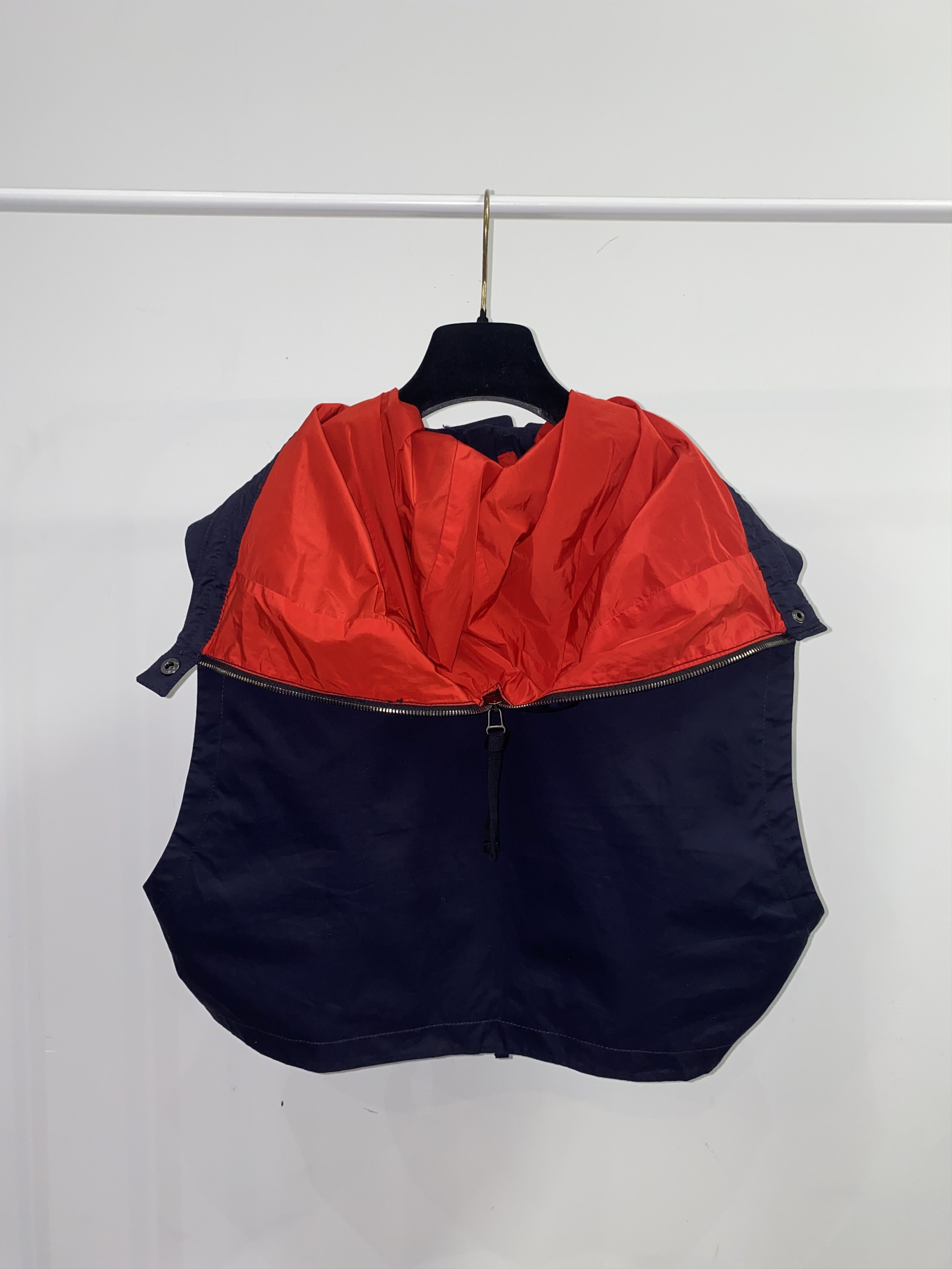 Marni Marni for H&M Navy Technical Hooded Vest Size US L / EU 52-54 / 3 - 10 Thumbnail